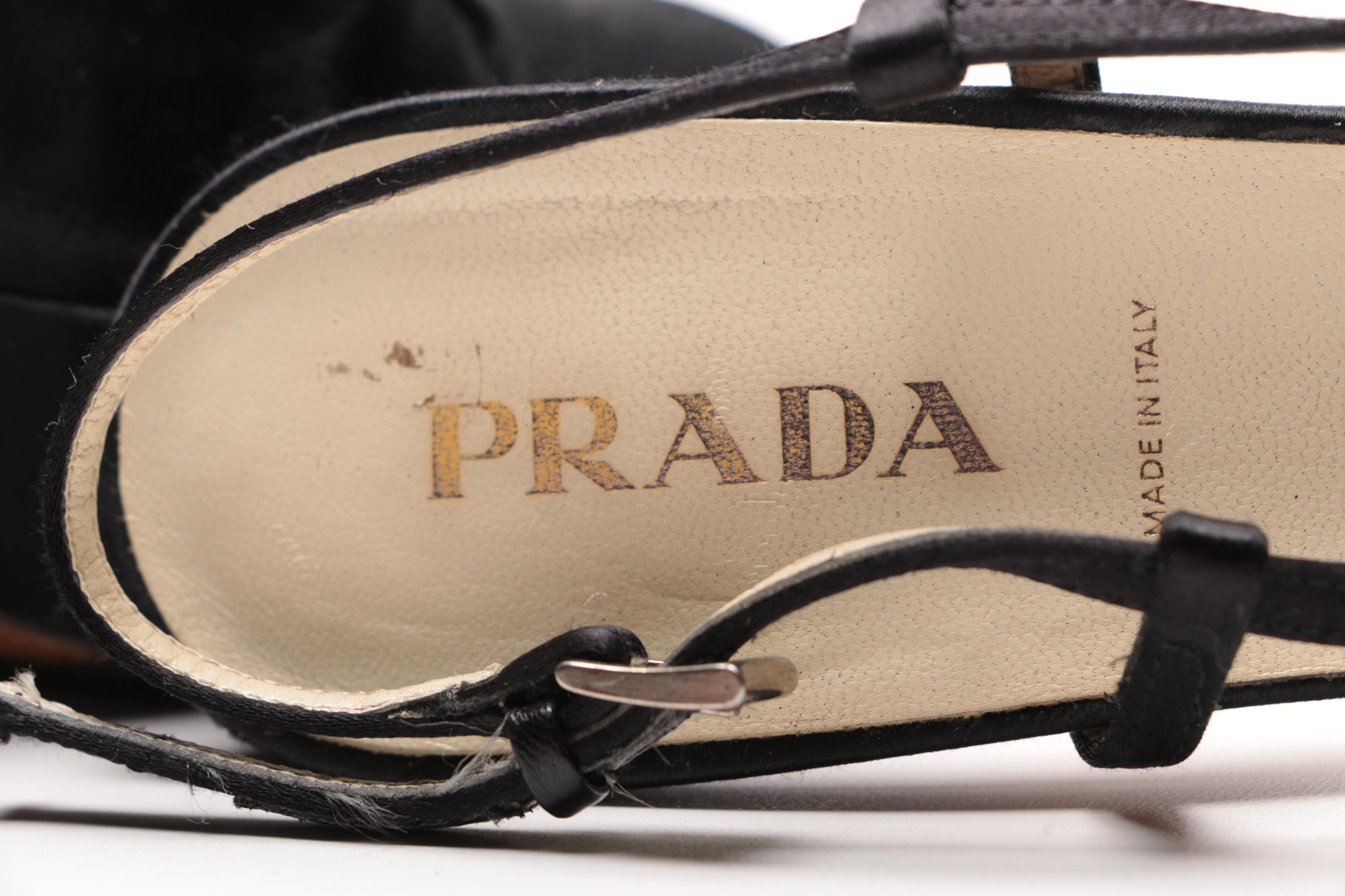 Prada Slingback Heels