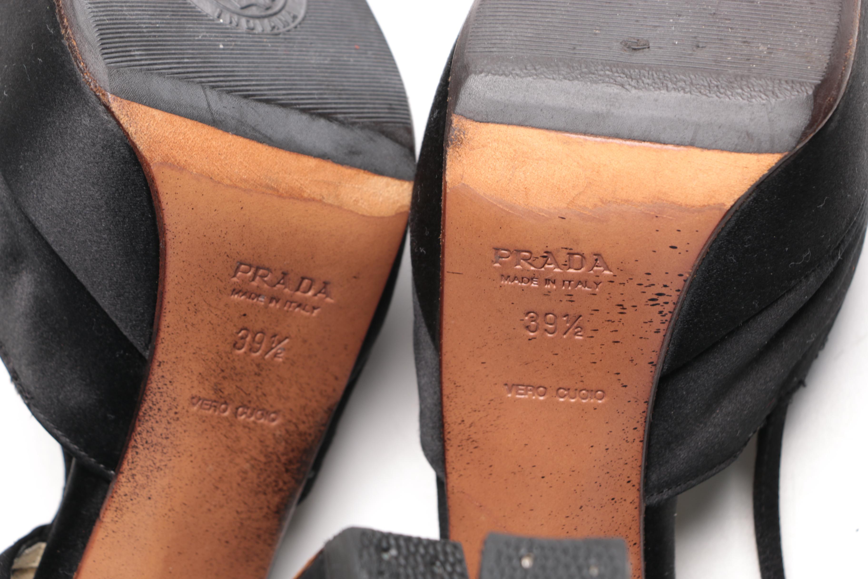 Prada Slingback Heels