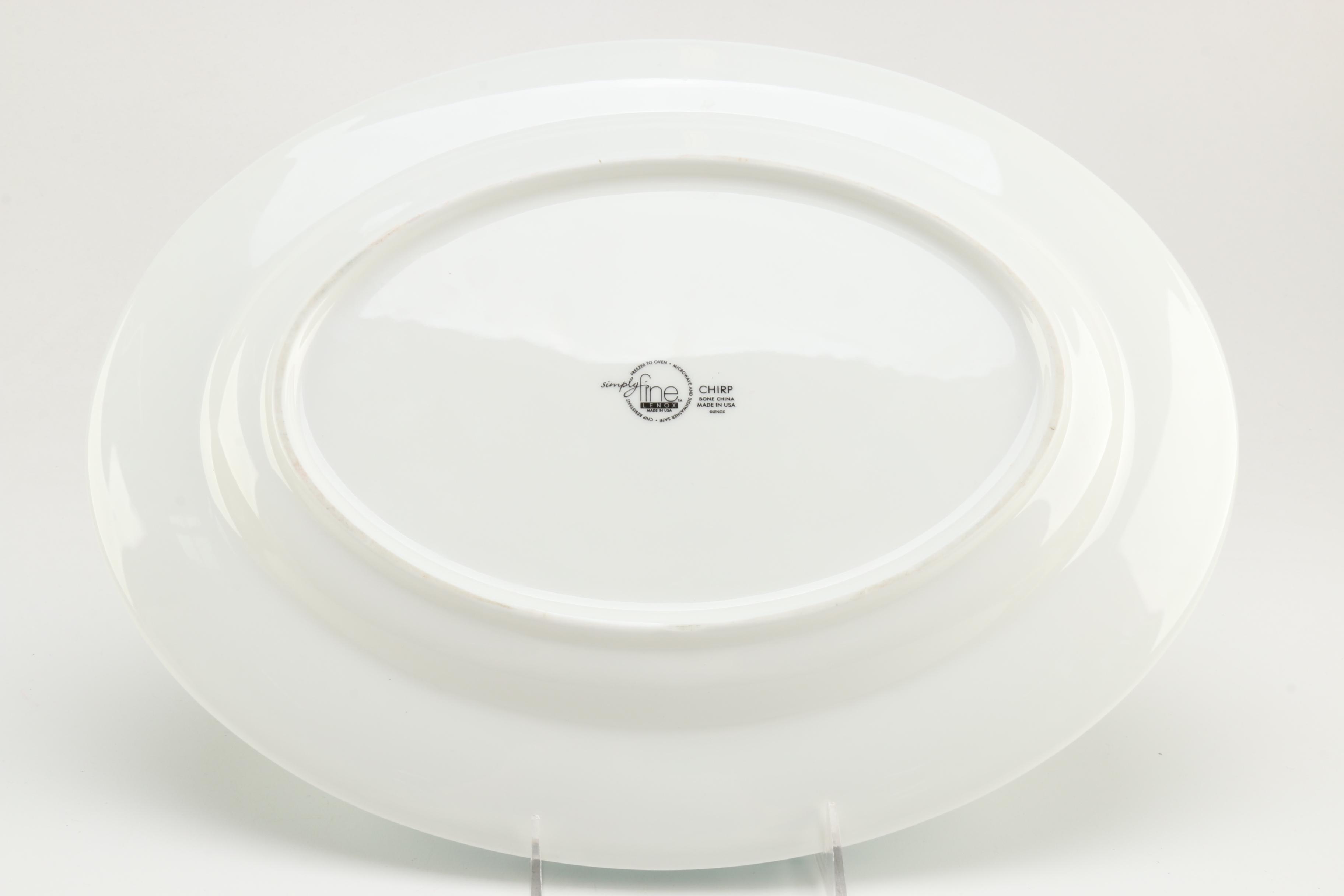Lenox "Chirp" Bone China Serving Platter