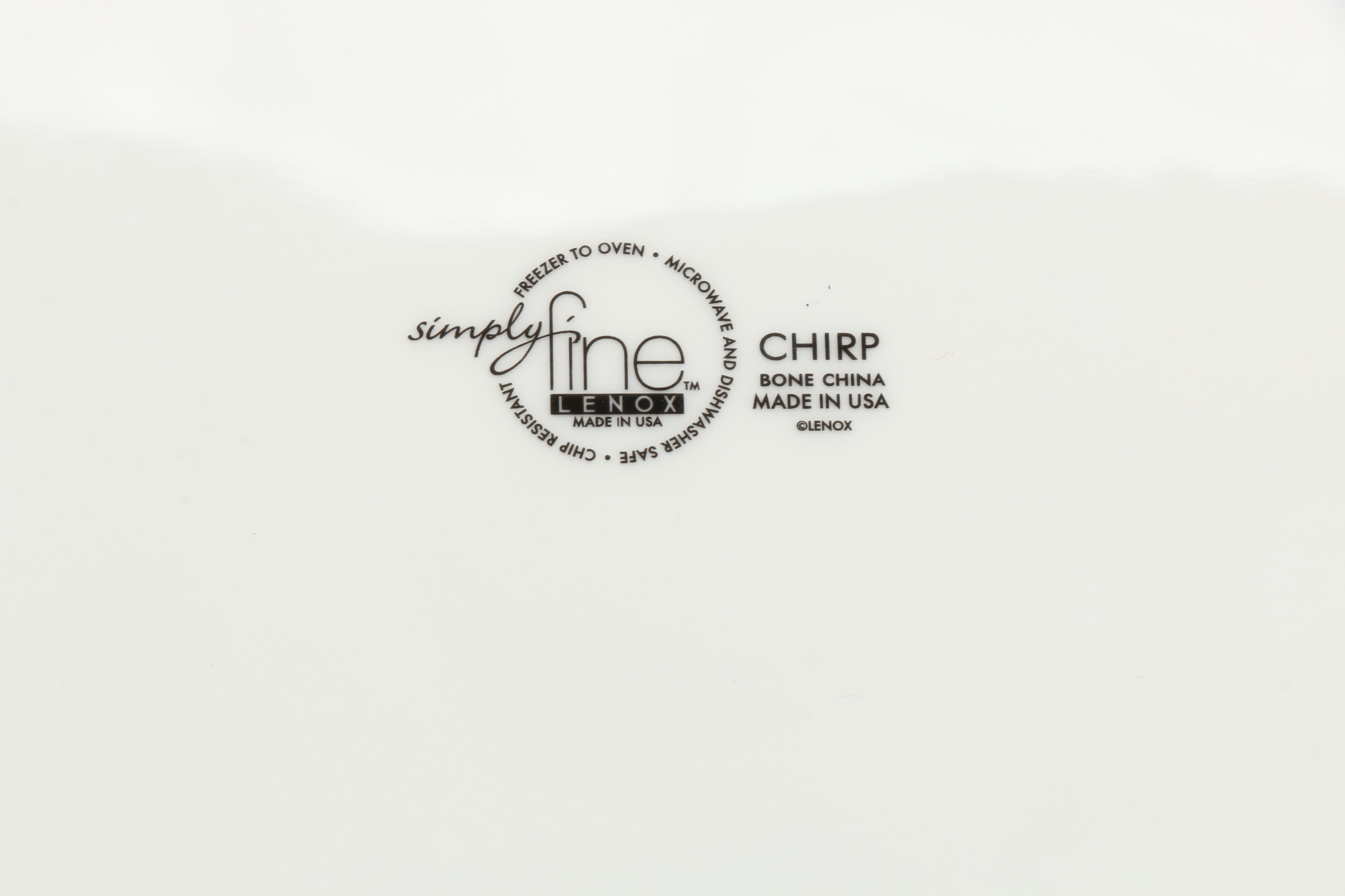 Lenox "Chirp" Bone China Serving Platter