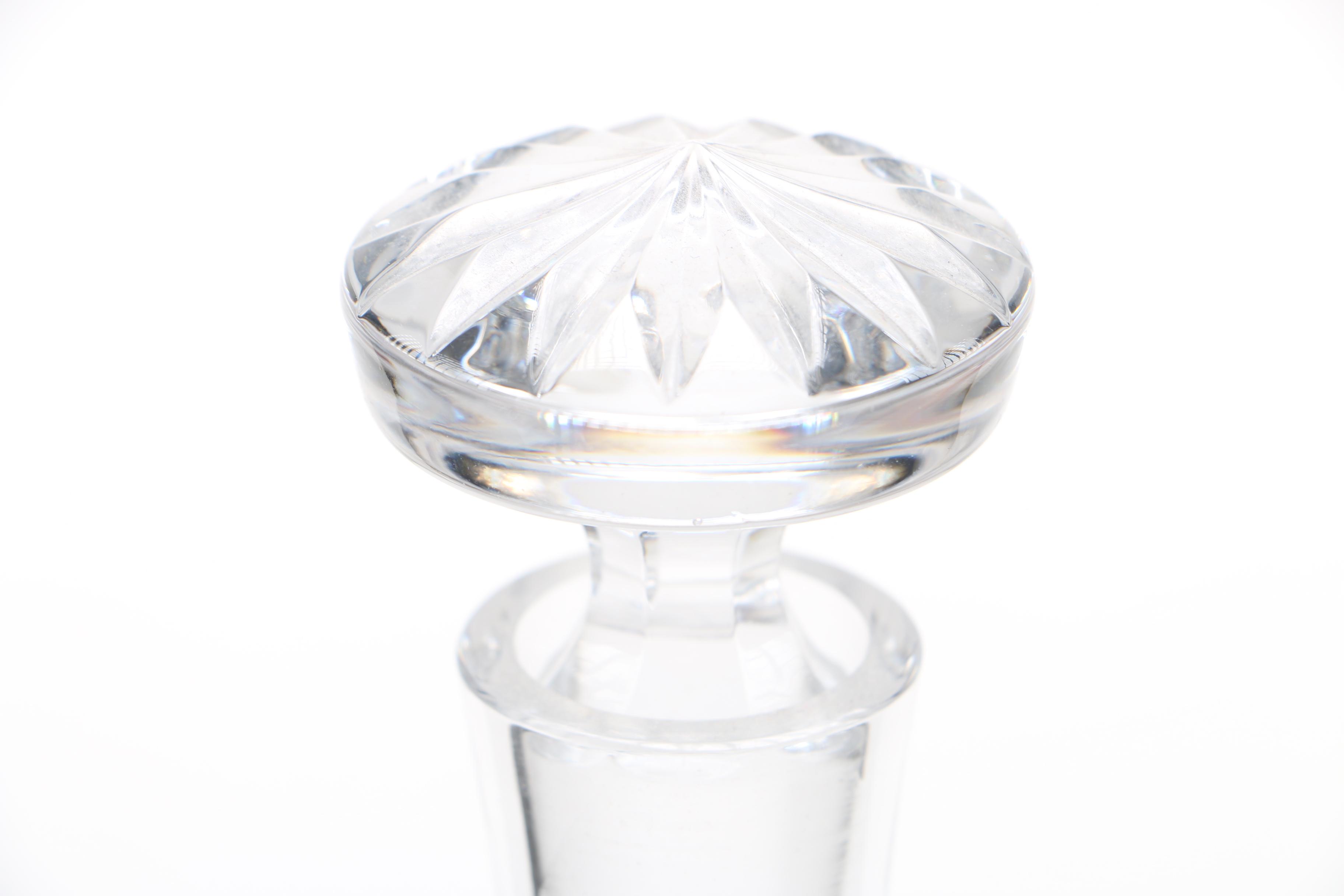 Crystal and Cut Glass Decanters