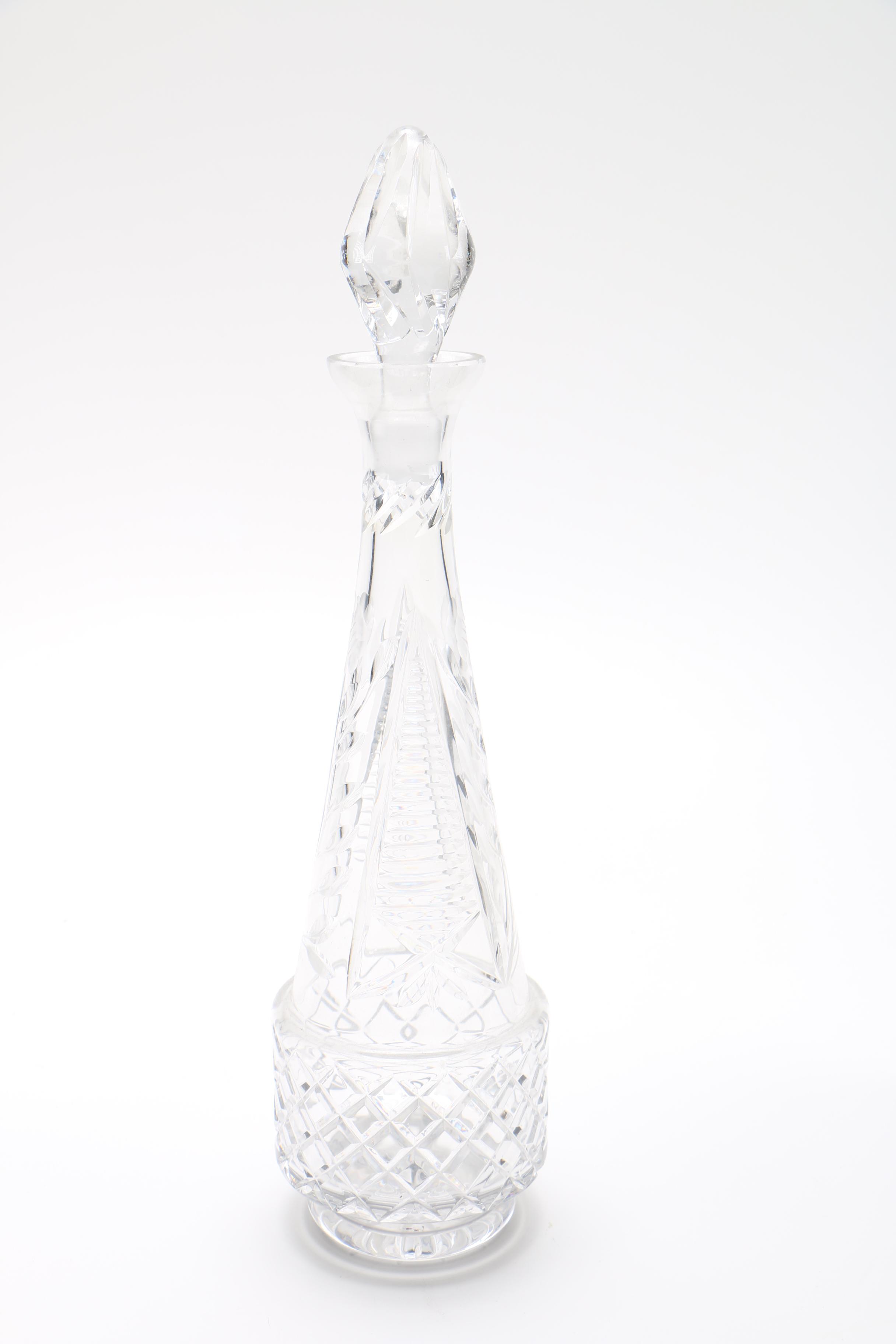 Crystal and Cut Glass Decanters