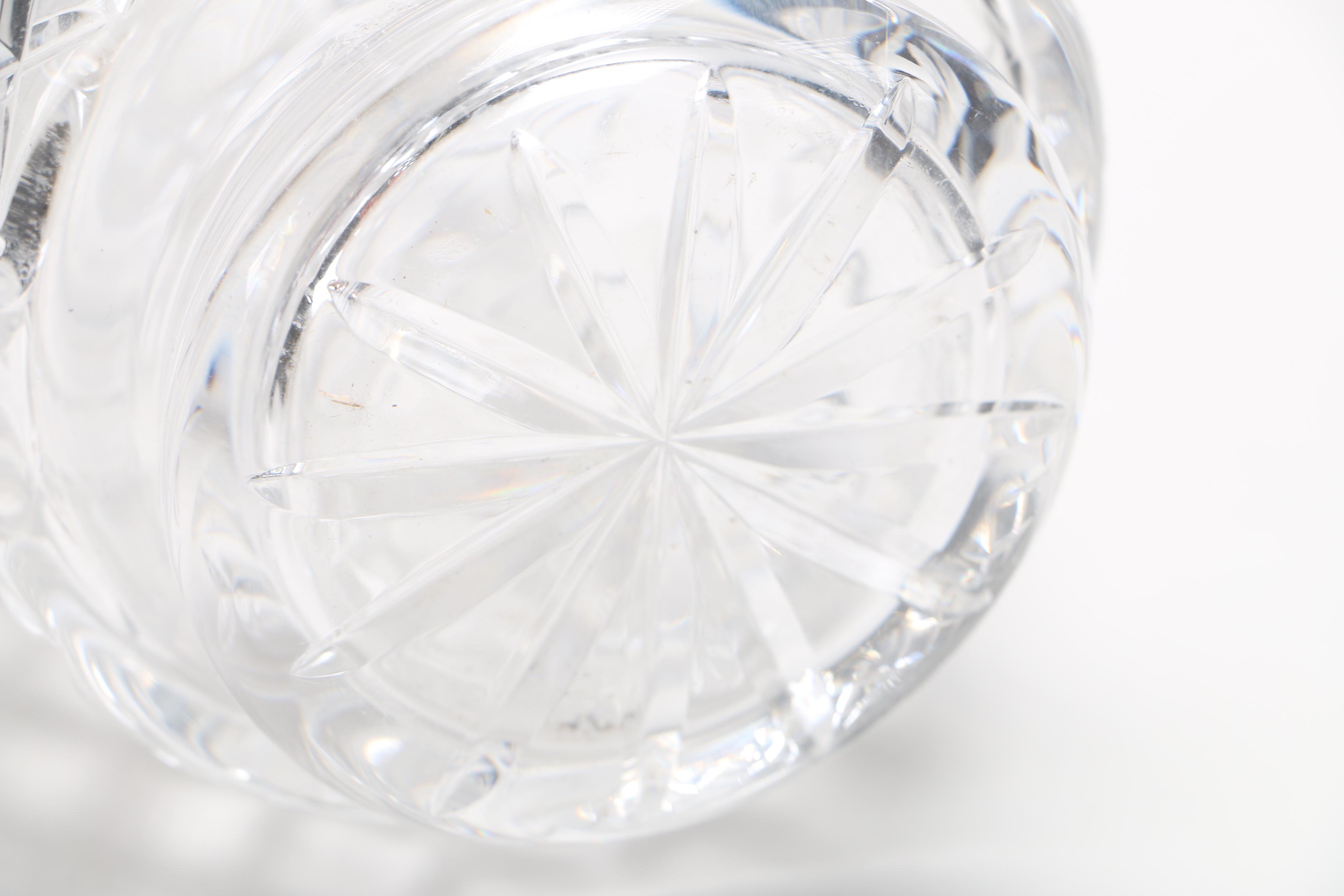 Crystal and Cut Glass Decanters