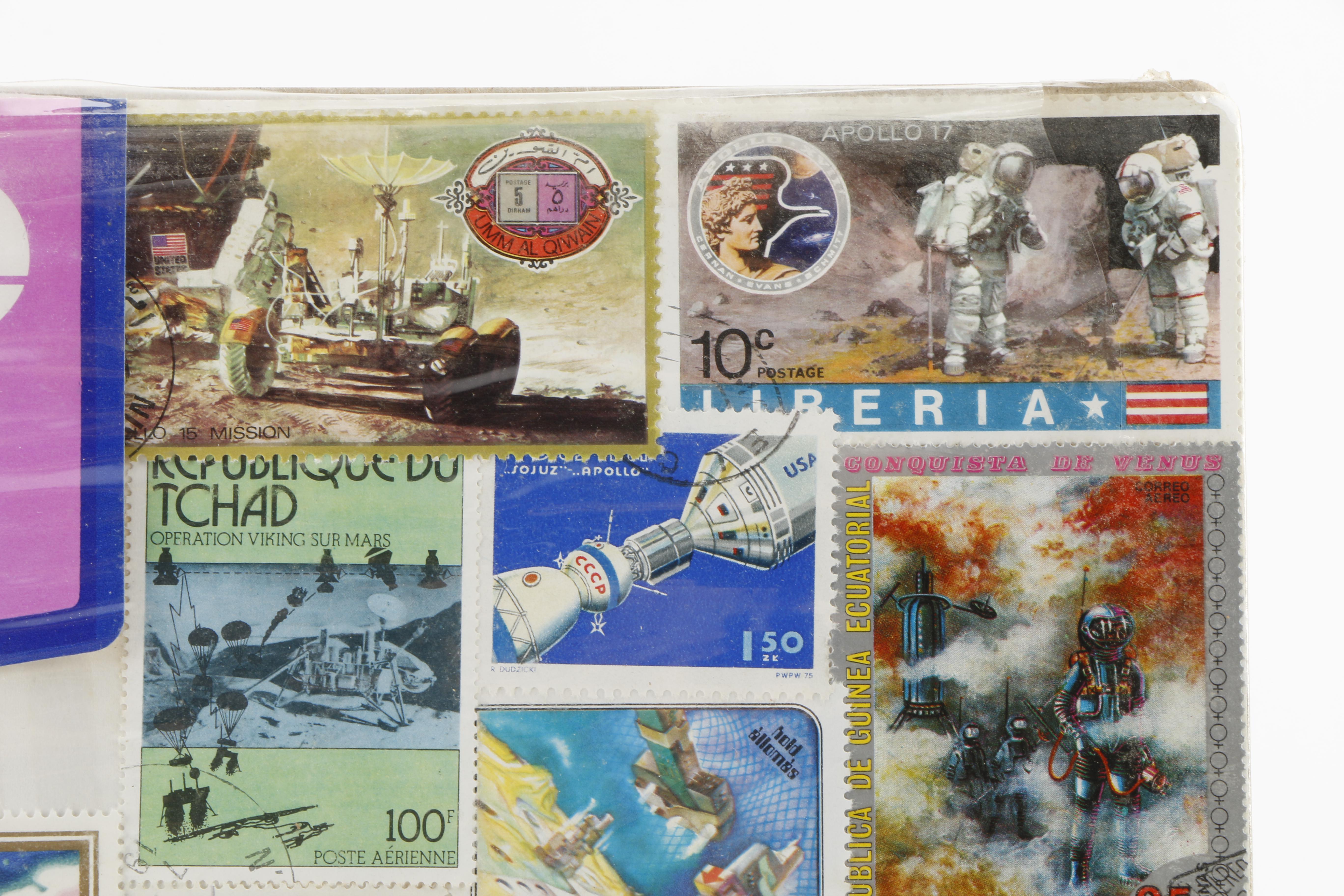 Large Assortment of Domestic and Foreign Stamps