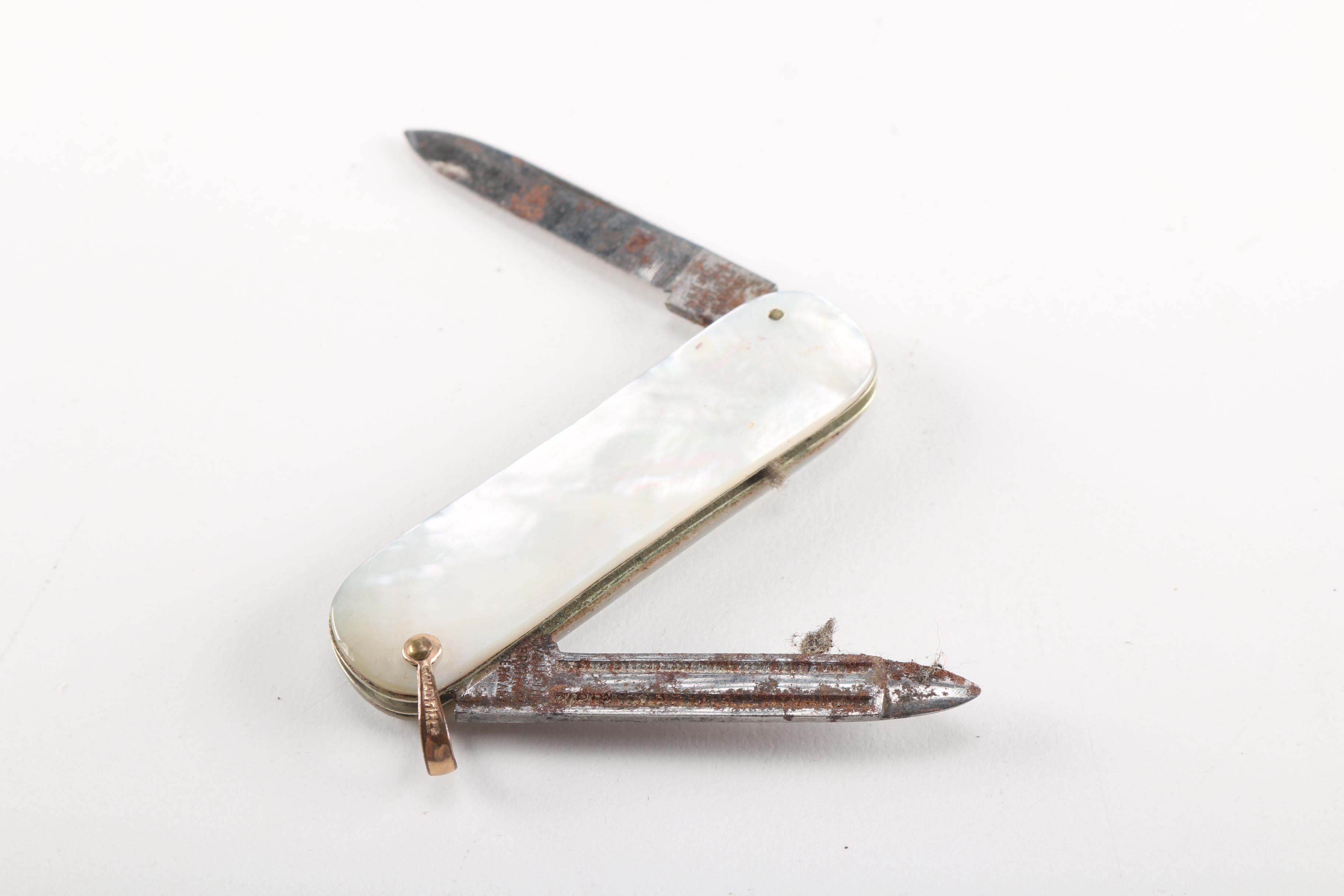 Mother of Pearl Pocket knives