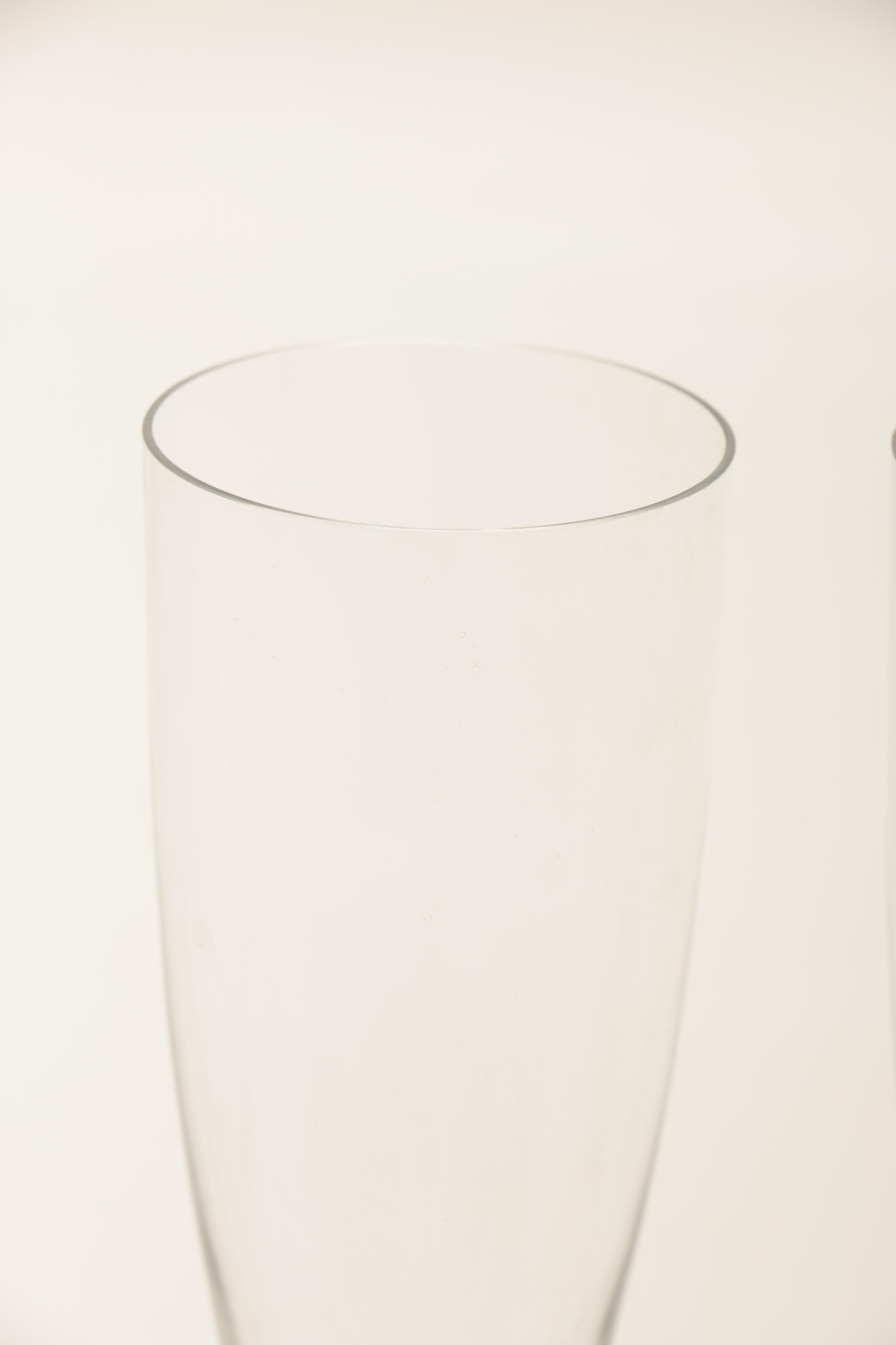 Lalique Footed Pilsner Glasses