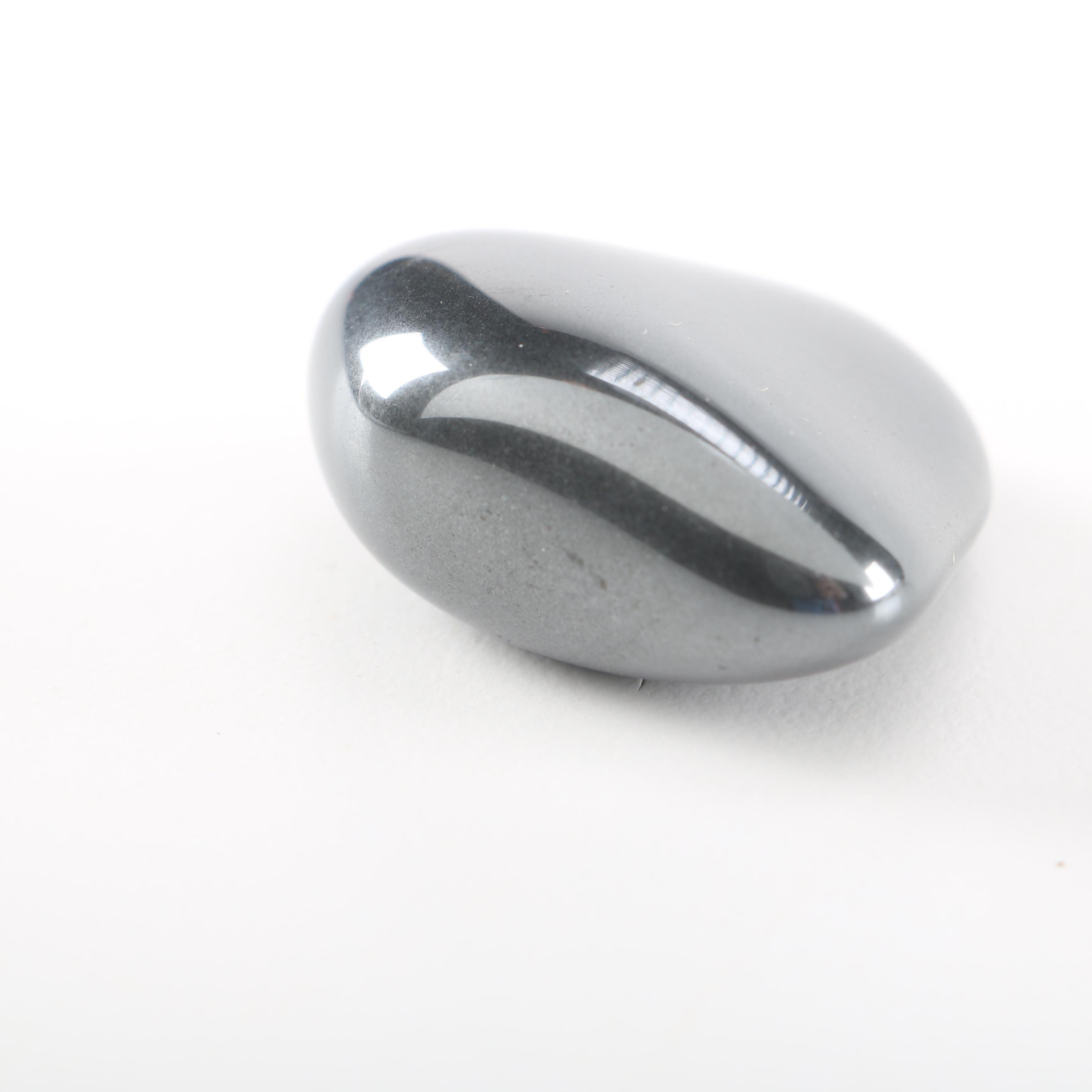 Floral Fabric Box with Assorted Geologic Specimens