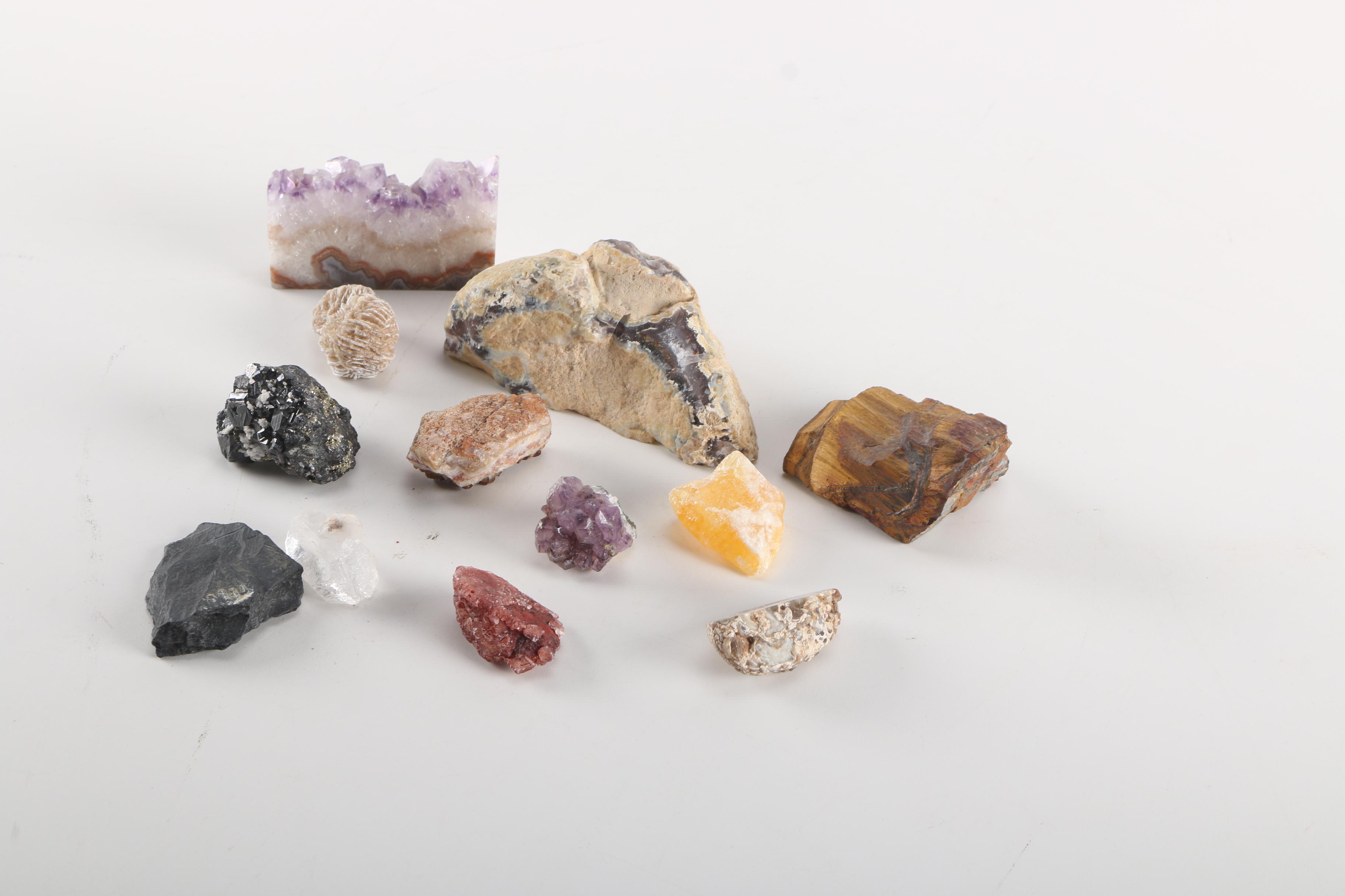 Collection of Rocks and Minerals