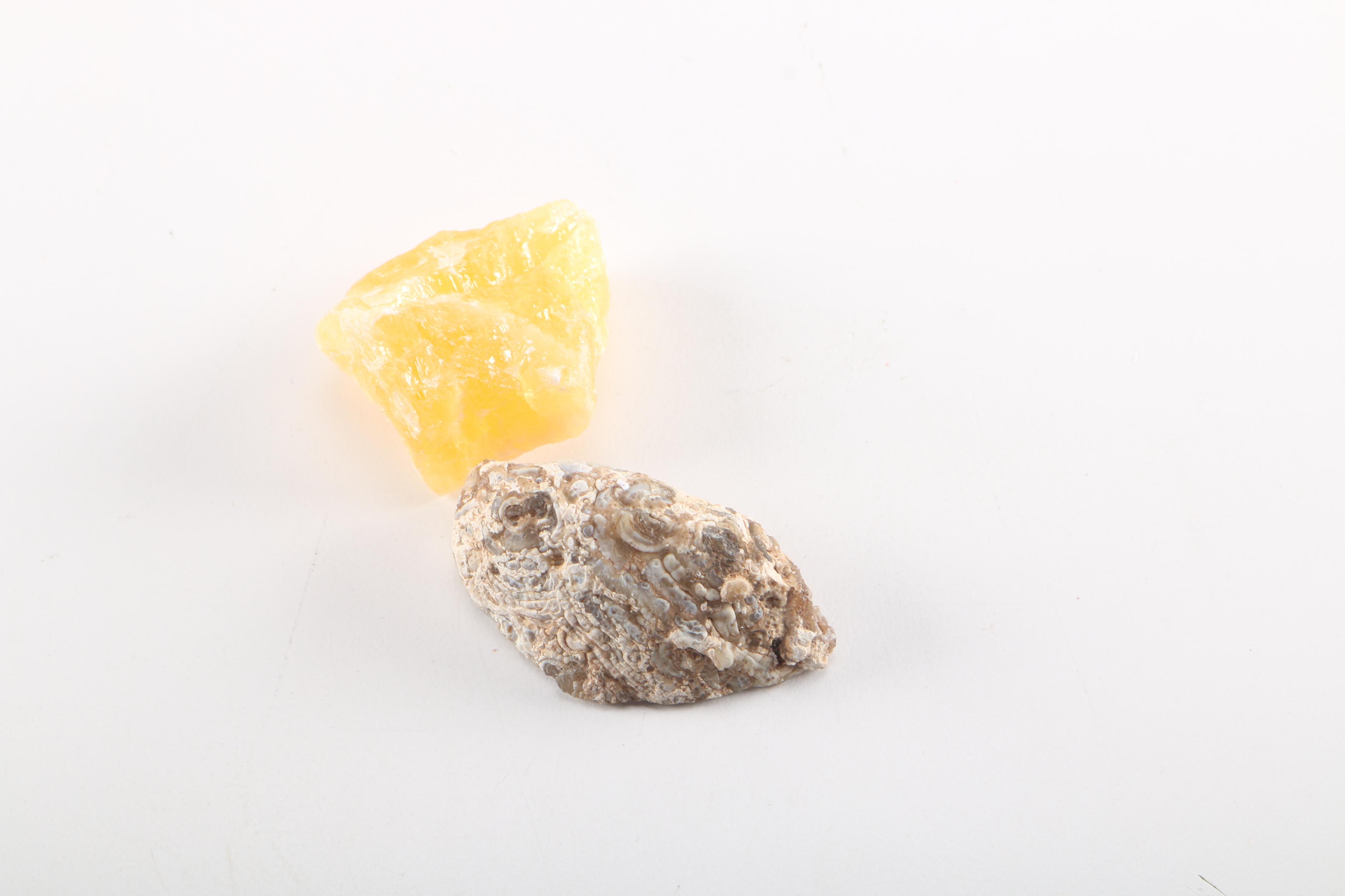 Collection of Rocks and Minerals