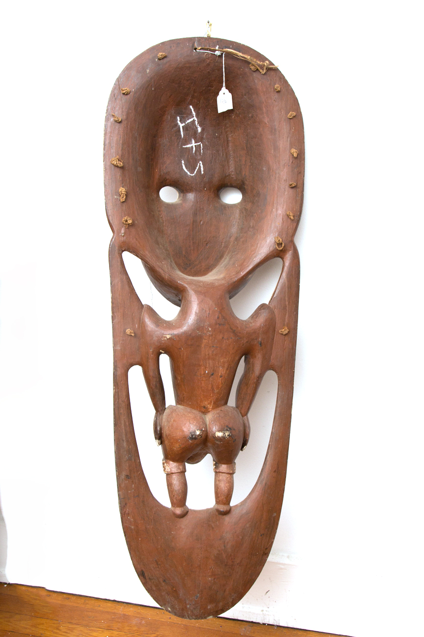 Very Large African Inspired Wooden Mask