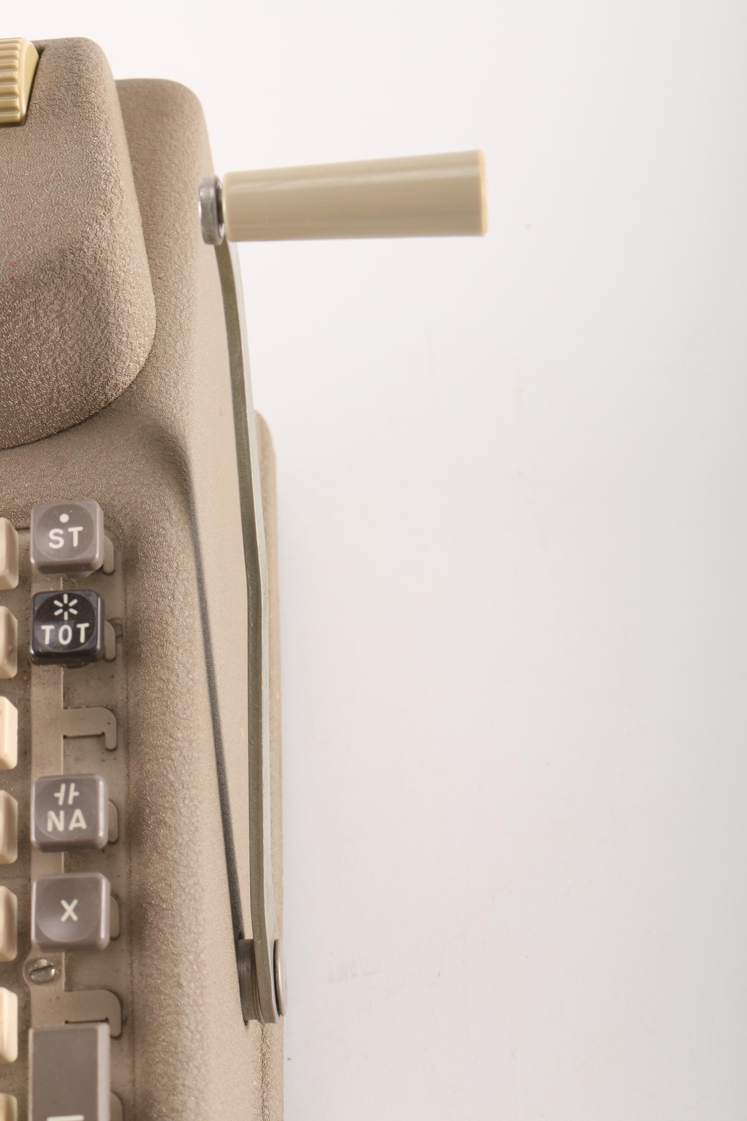 Burroughs Corporation Adding Machine