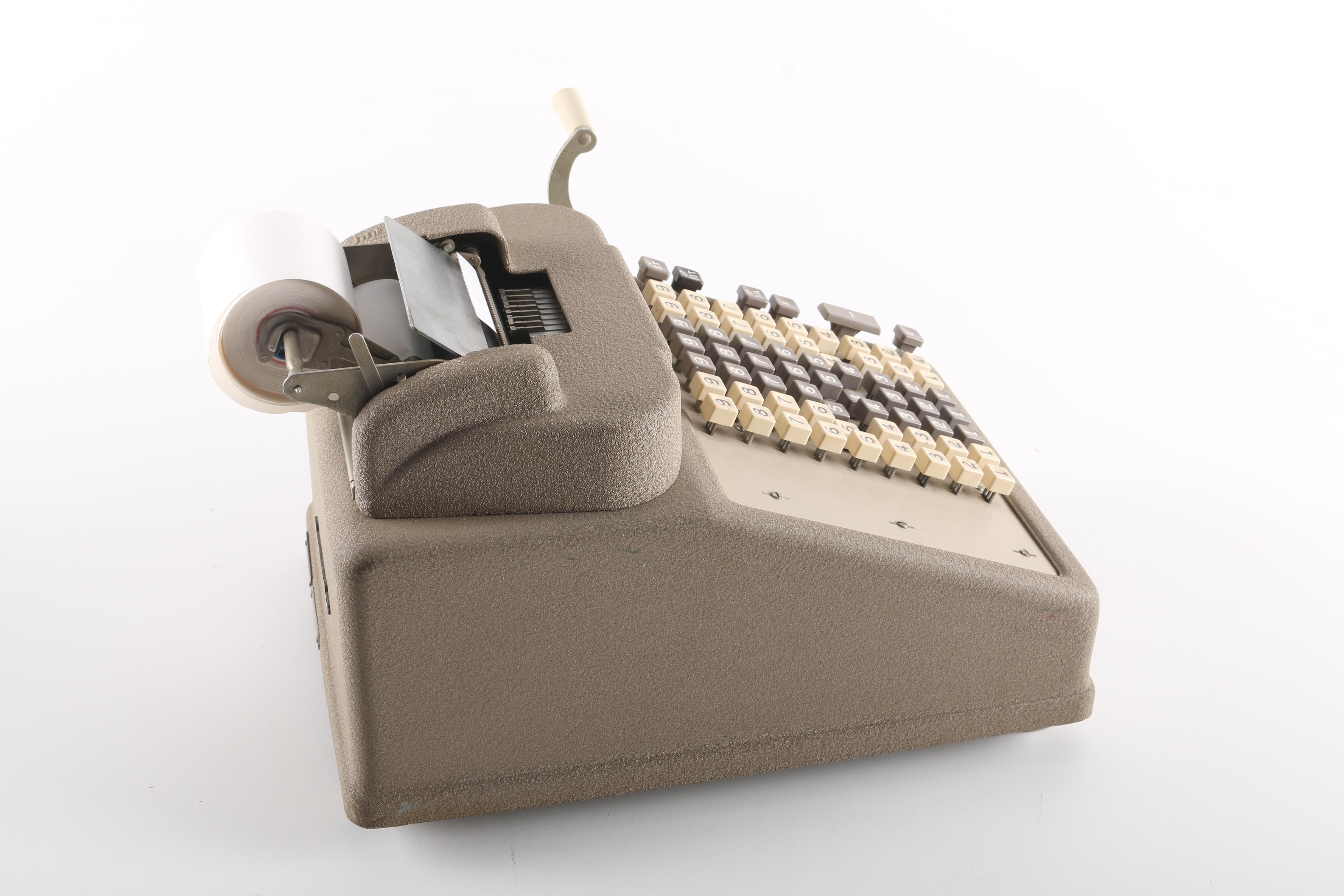 Burroughs Corporation Adding Machine