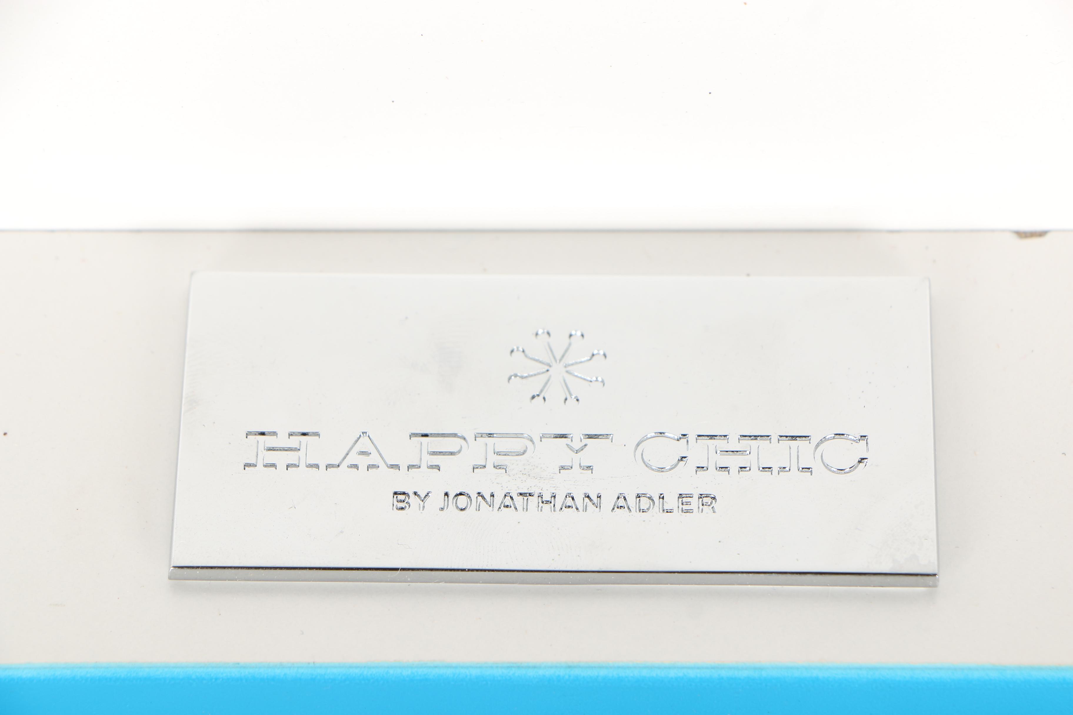 Contemporary "Happy Chic" Side Table by Jonathan Adler