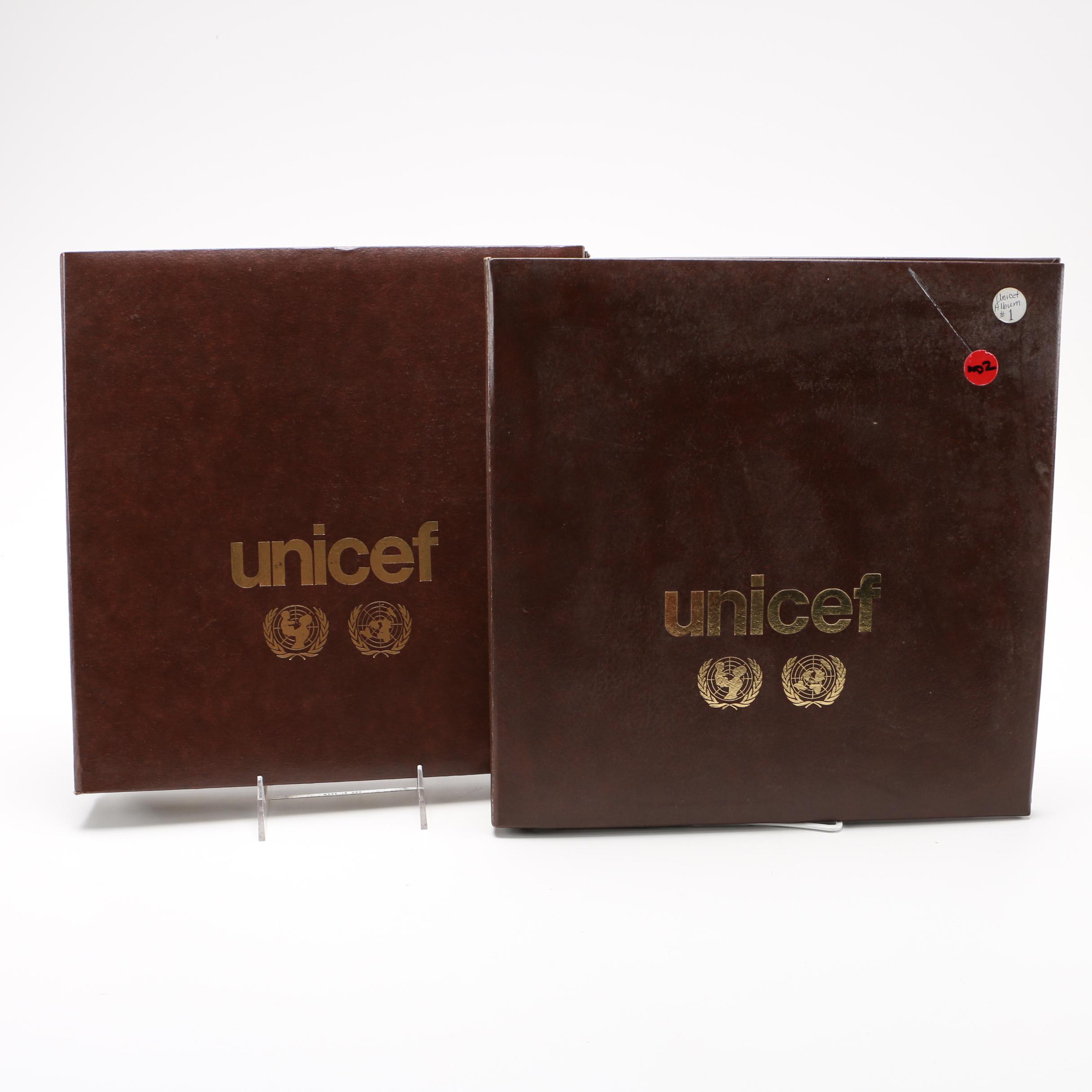 UNICEF Stamp Program Albums