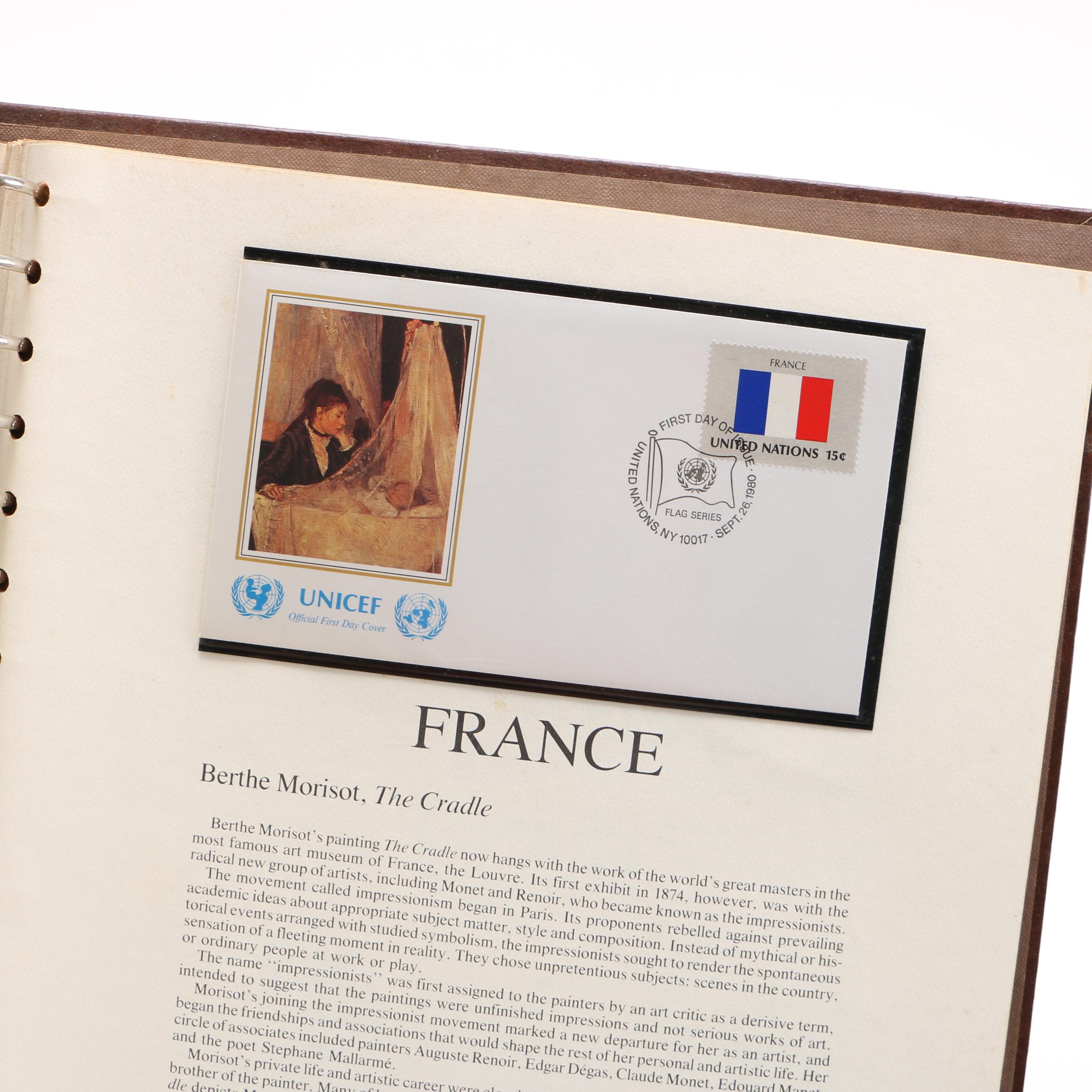 UNICEF Stamp Program Albums