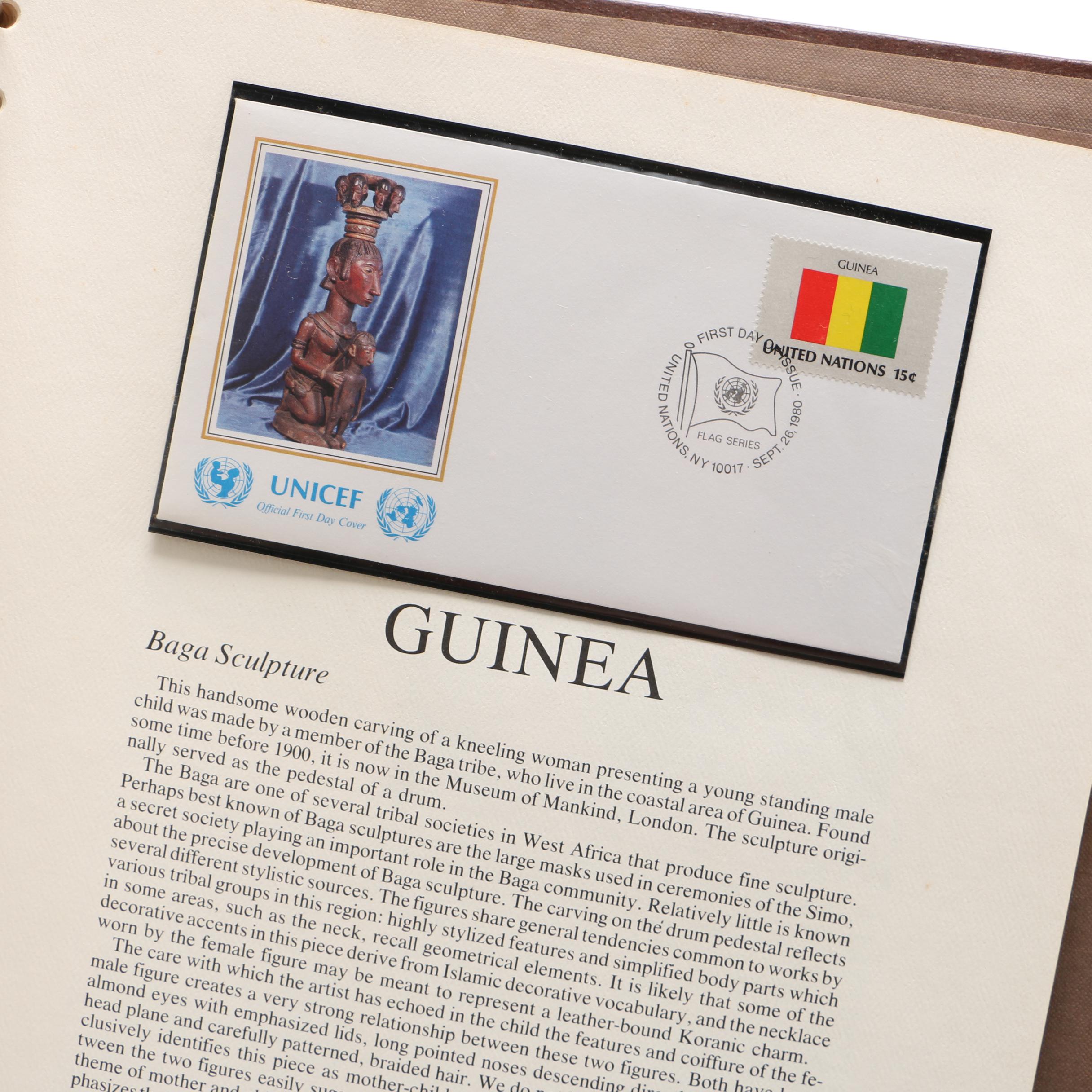 UNICEF Stamp Program Albums
