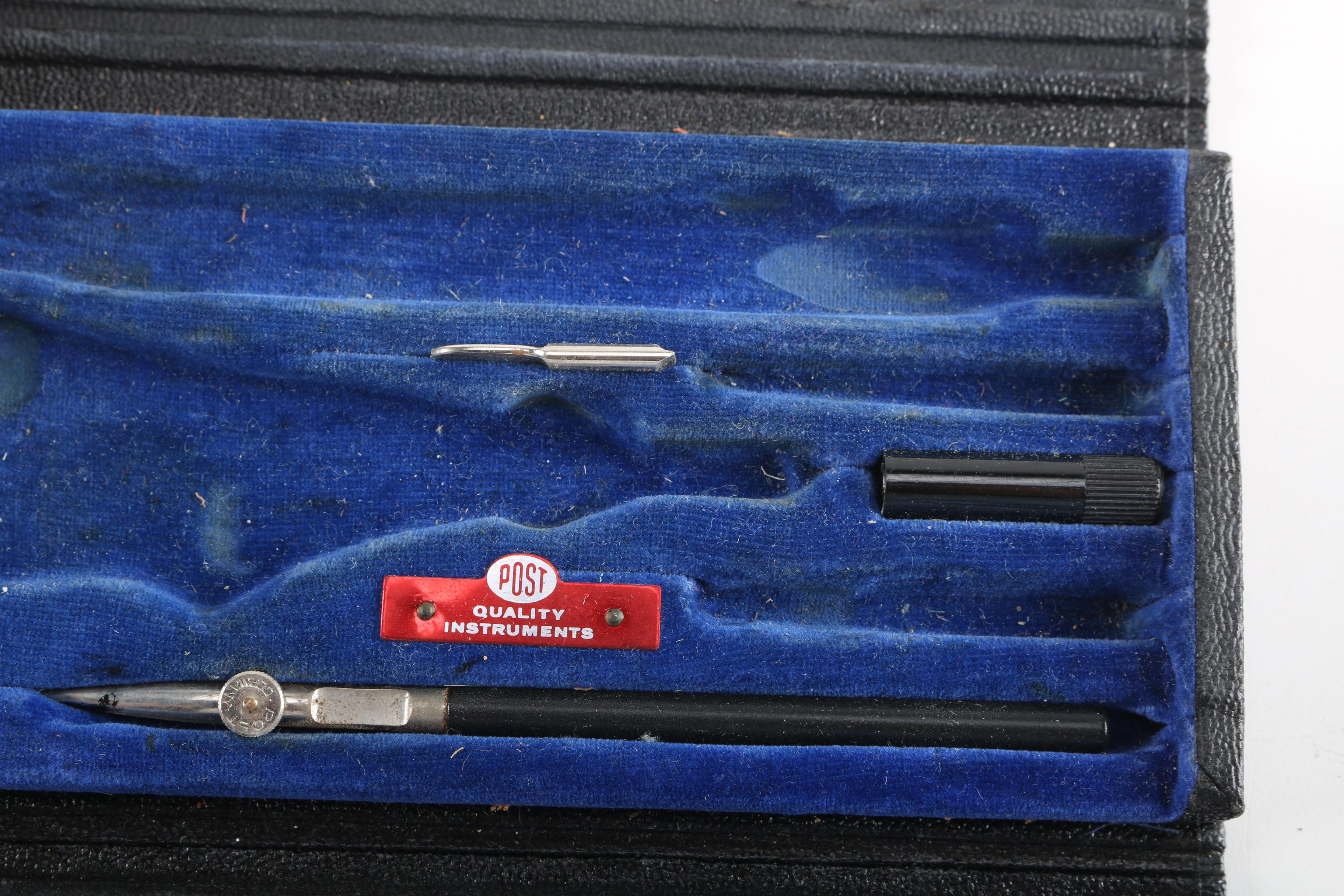 Metal Letter Punches and Drafting Tools