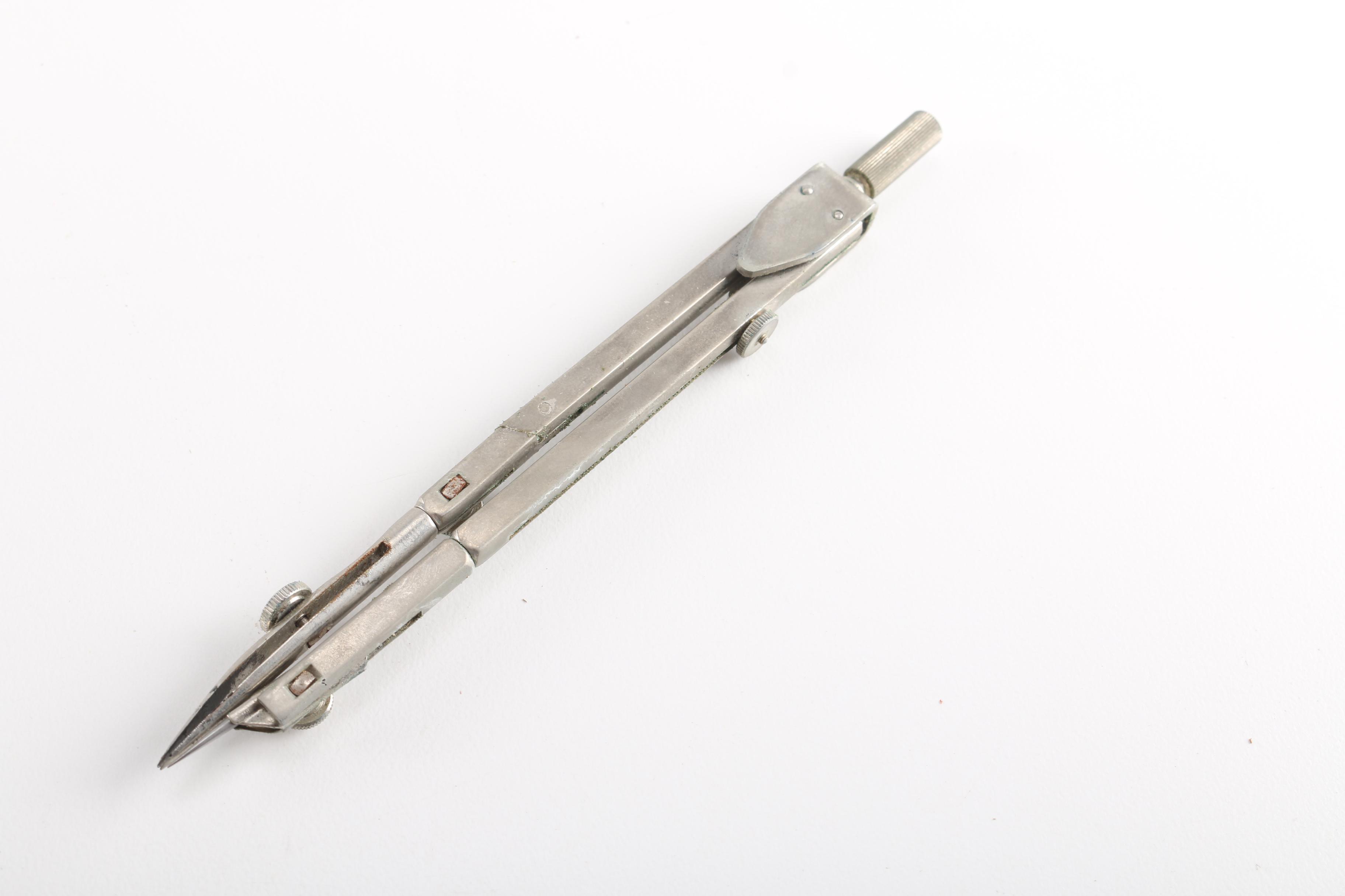 Metal Letter Punches and Drafting Tools