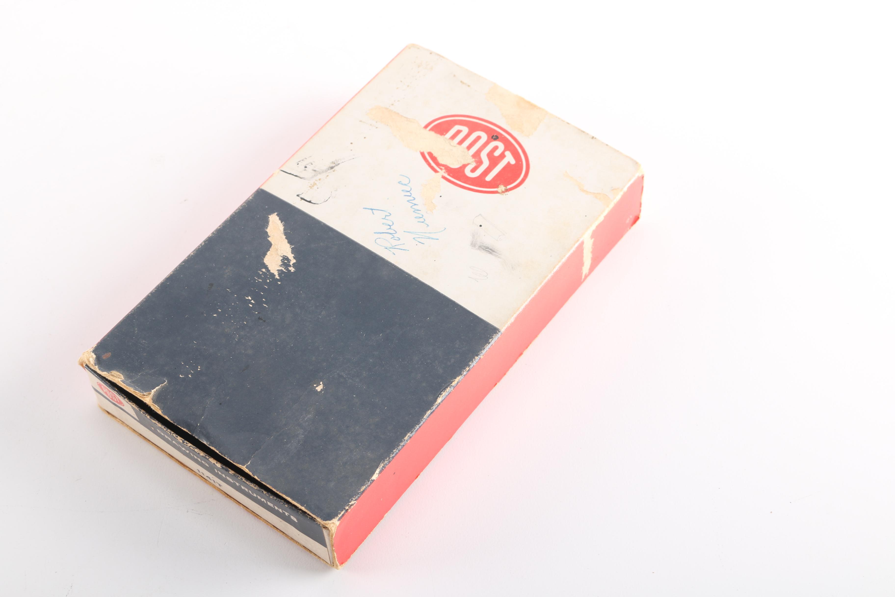 Metal Letter Punches and Drafting Tools