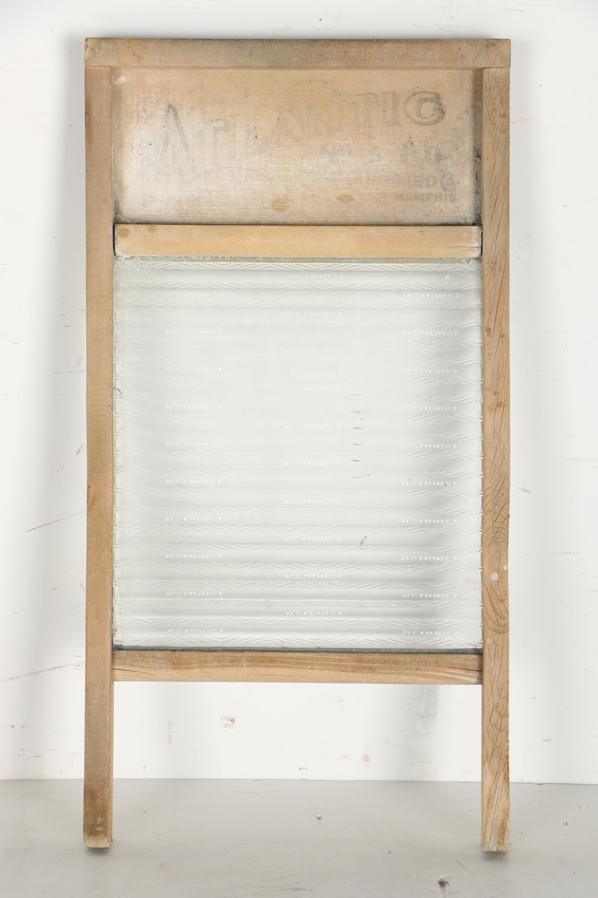 Early 20th Century Wooden Washboards