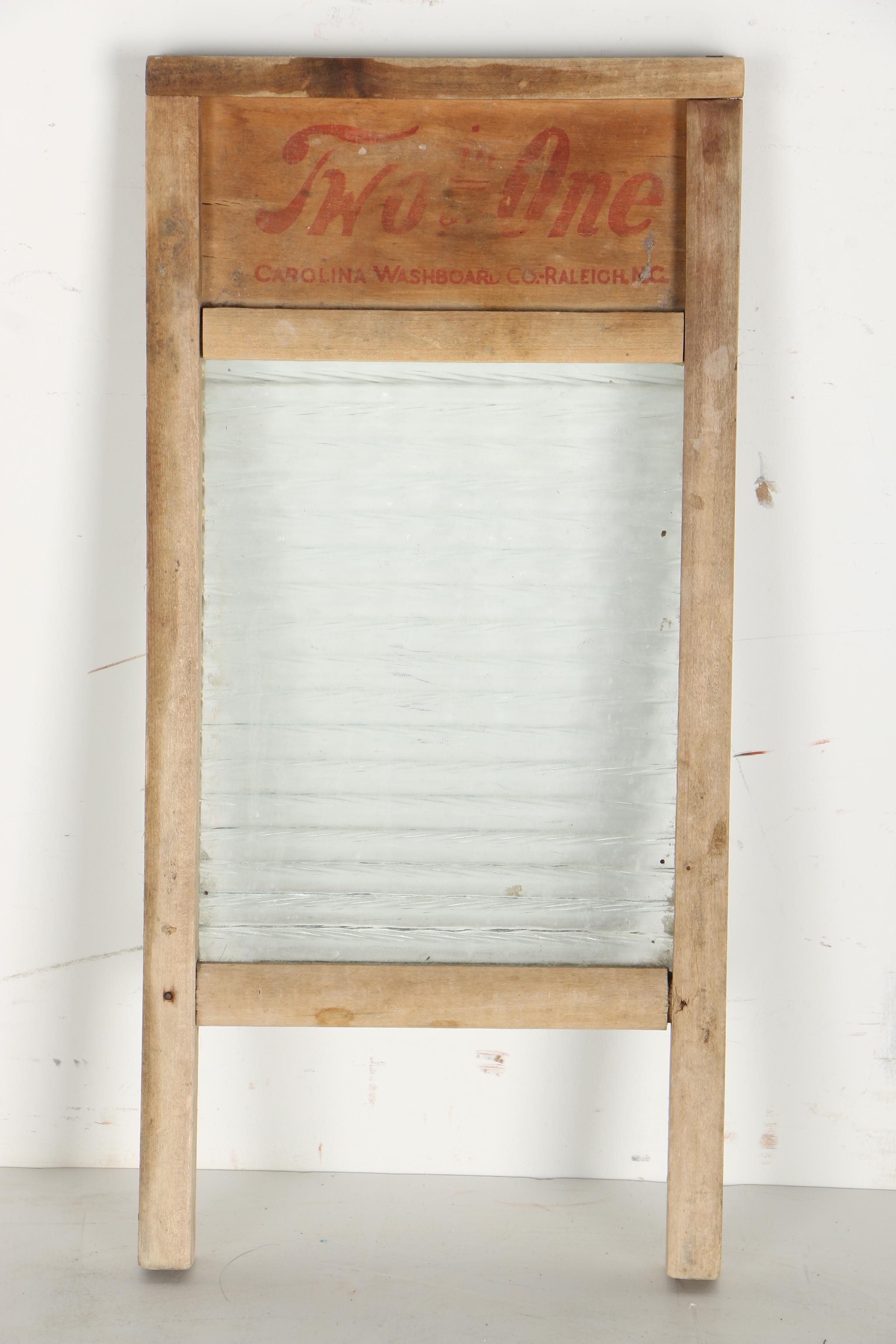 Early 20th Century Wooden Washboards