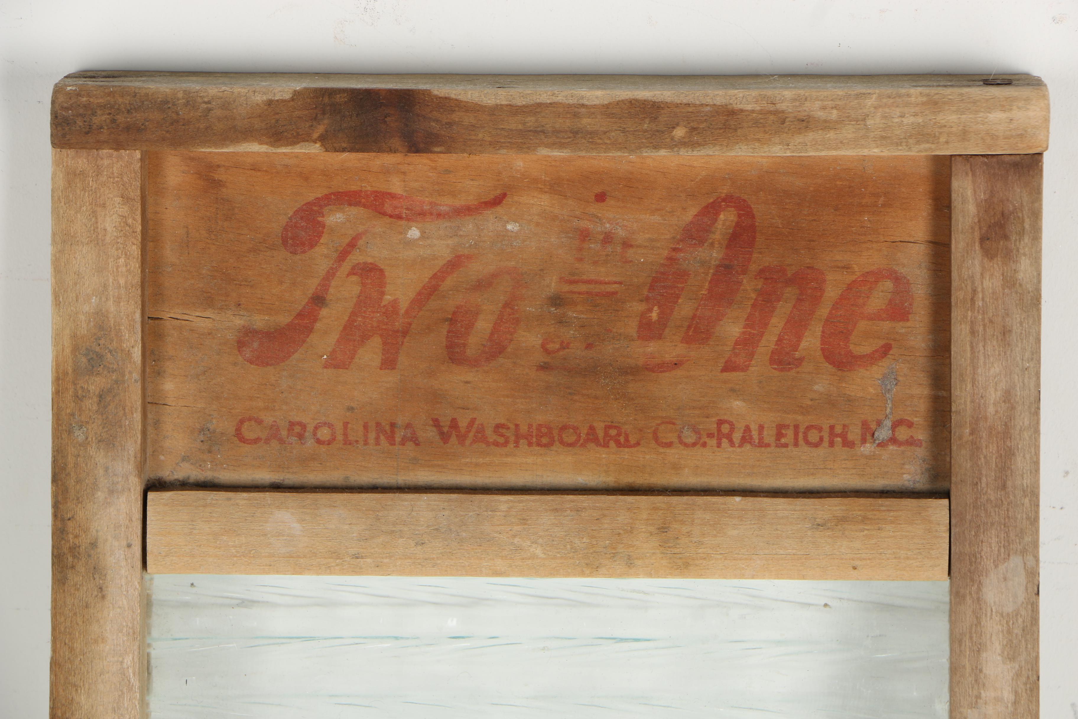 Early 20th Century Wooden Washboards
