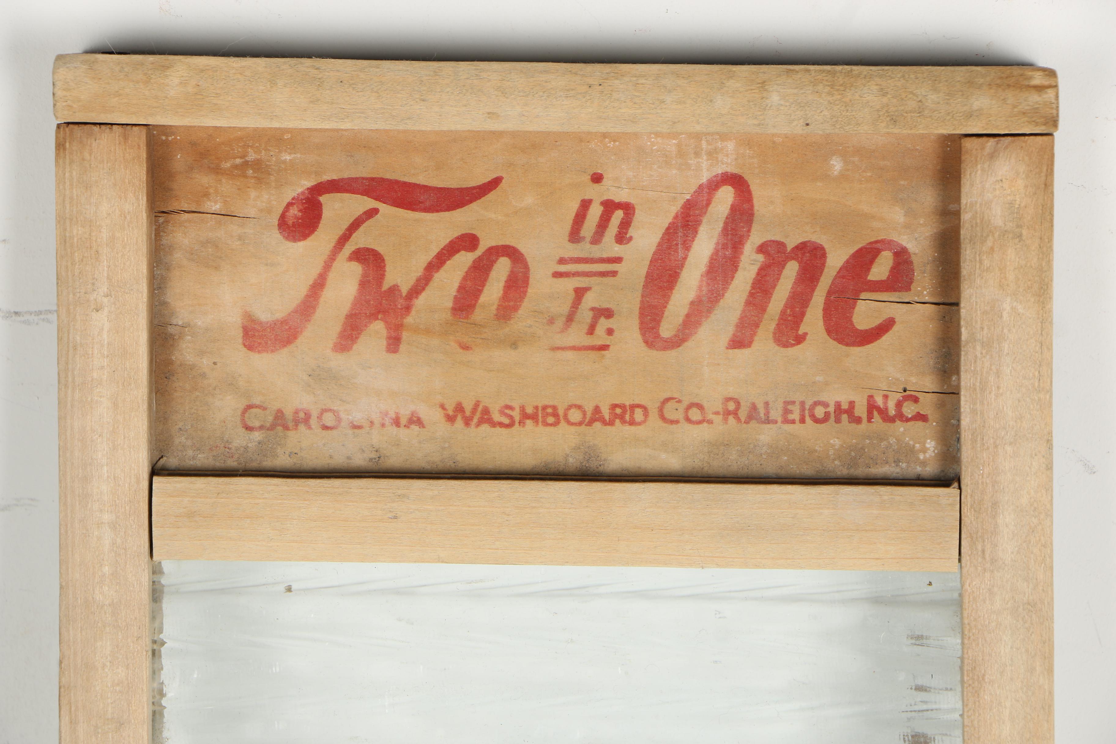 Early 20th Century Wooden Washboards