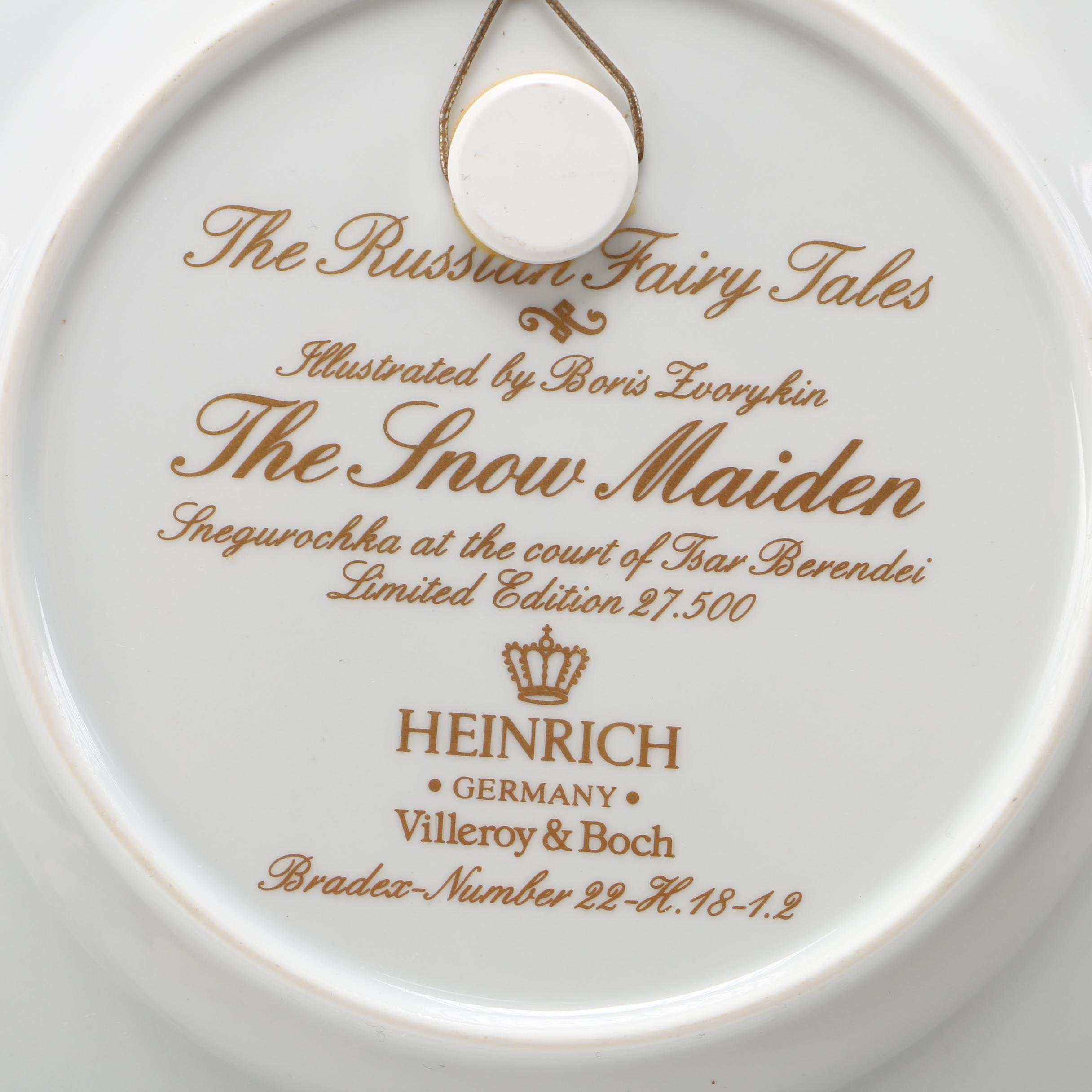 Porcelain Plates Including Antique Robert Klemm Oyster Plates