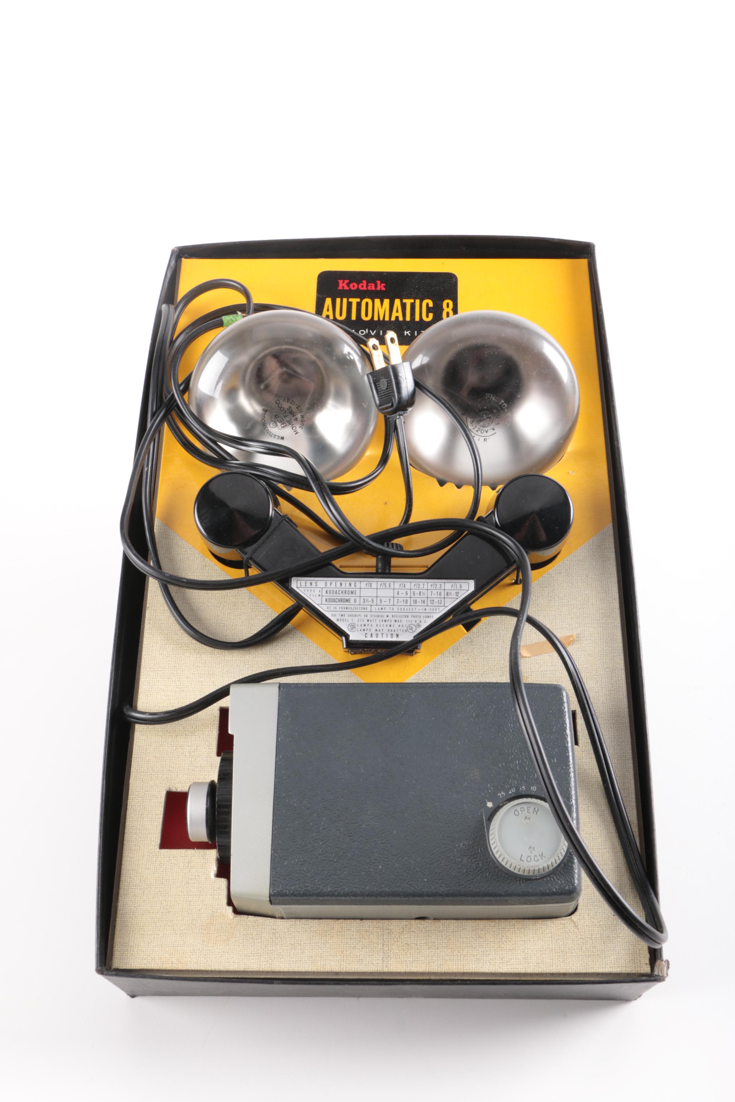 Mid-Century Film and Movie Cameras