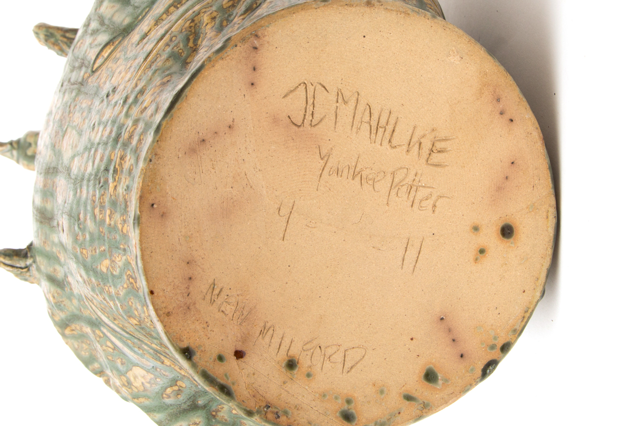 Double Sided Devil's Face Jug By JC Mahlke - The Yankee Potter