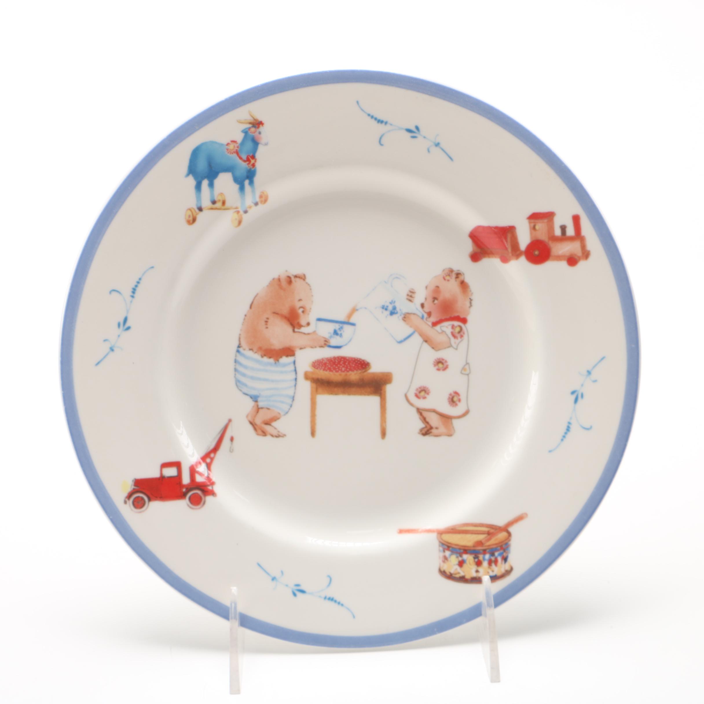 Ceramic Children's Dishes Featuring Tiffany & Co.