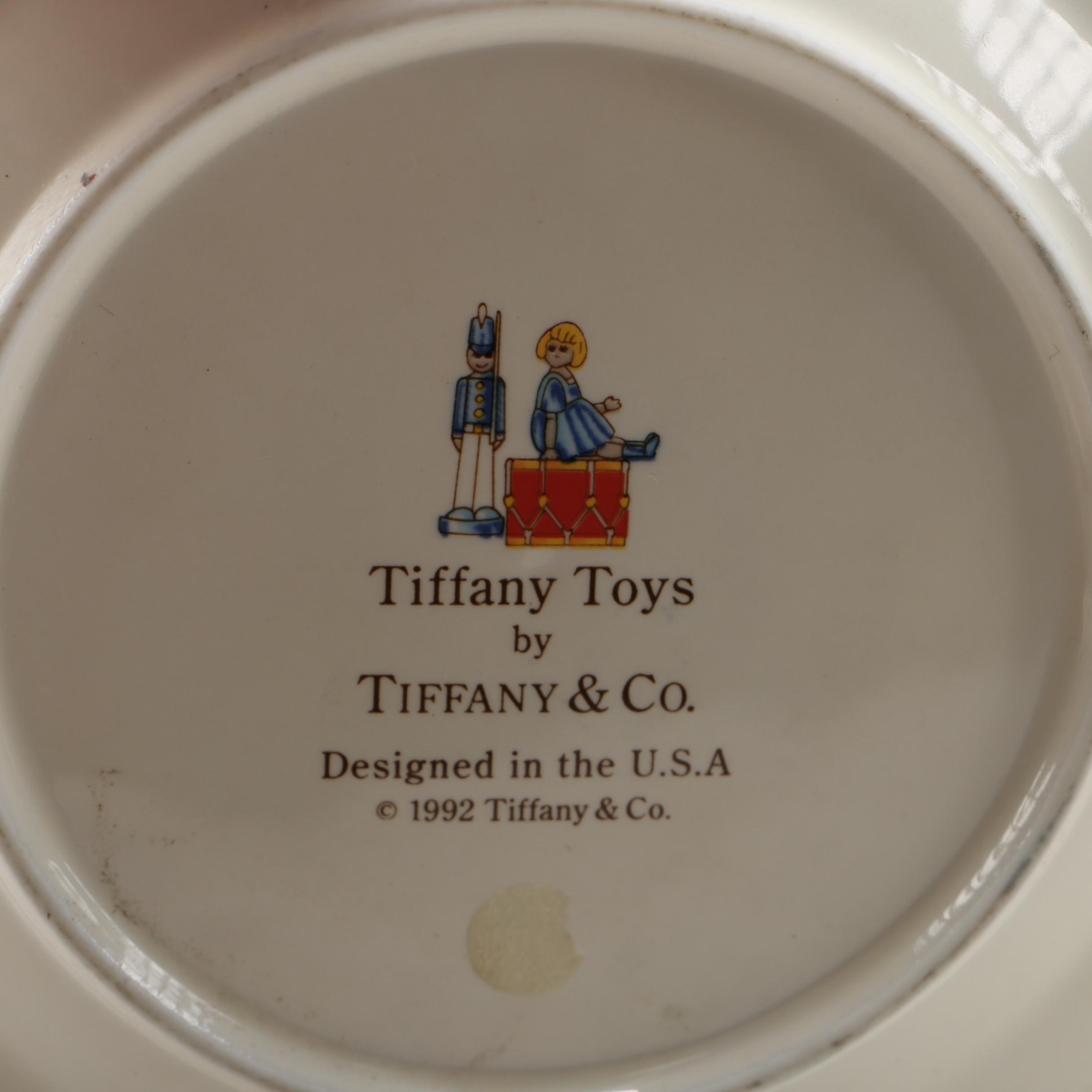 Ceramic Children's Dishes Featuring Tiffany & Co.