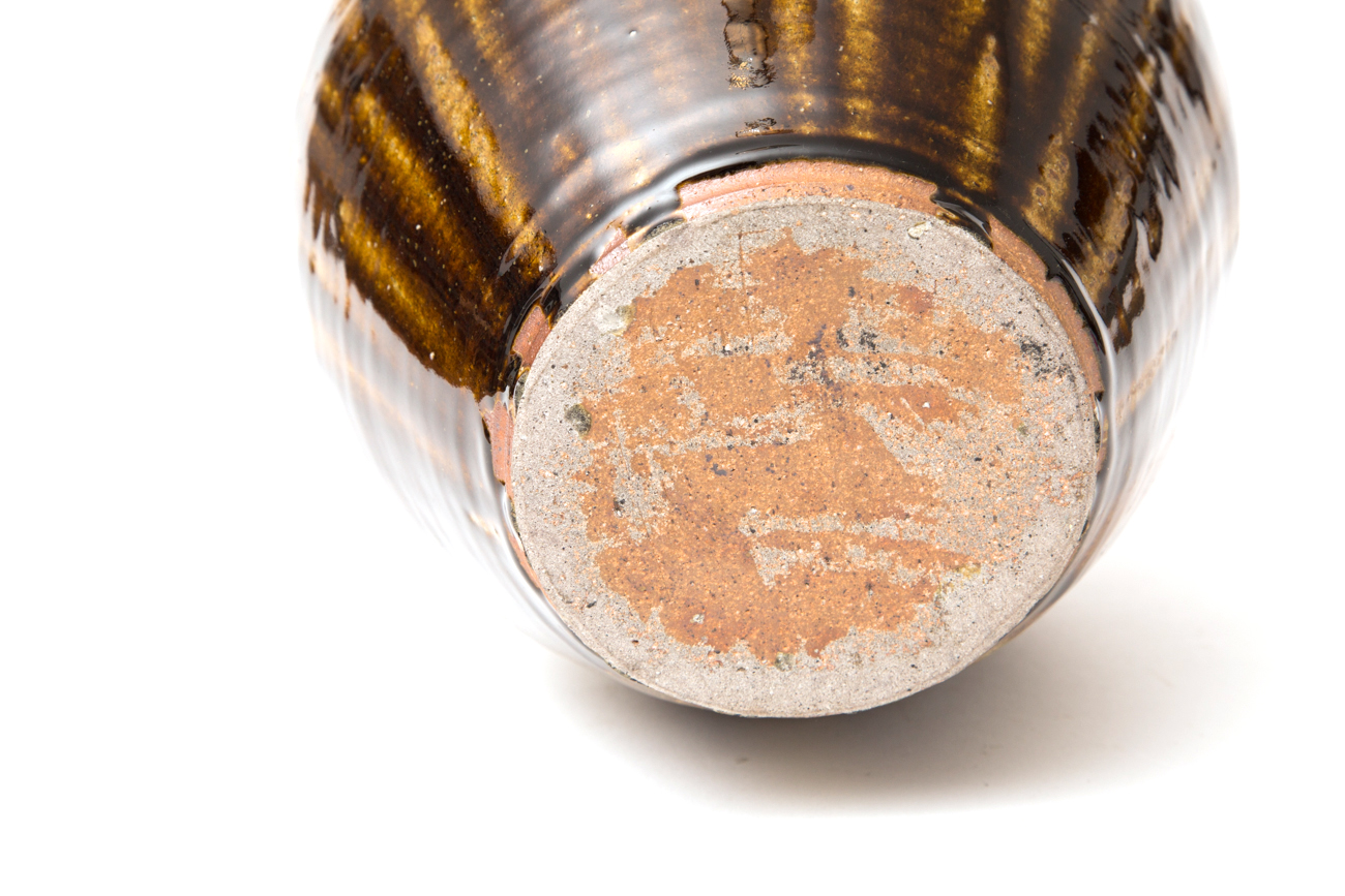 Hand Crafted Rock Tooth Face Stoneware Jug By Kim Ellington Pottery