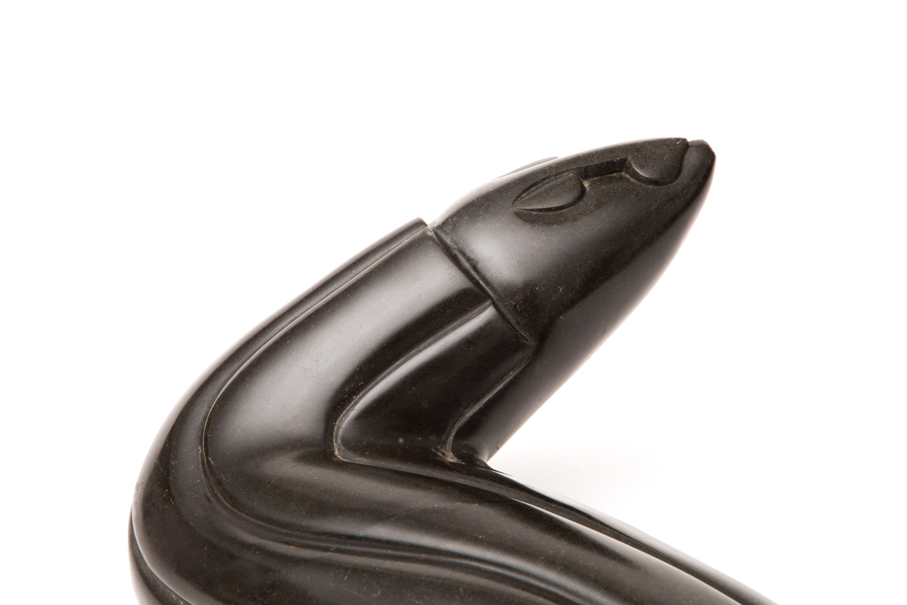 Shona African Modernist Stone Seal Sculpture