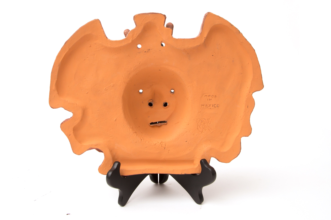 "Three Ages Of Man" Hand Crafted Terra Cotta Mask