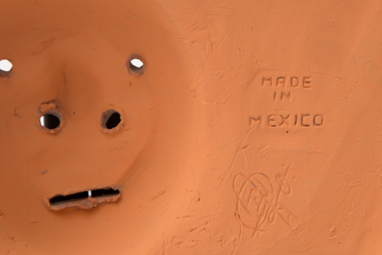 "Three Ages Of Man" Hand Crafted Terra Cotta Mask