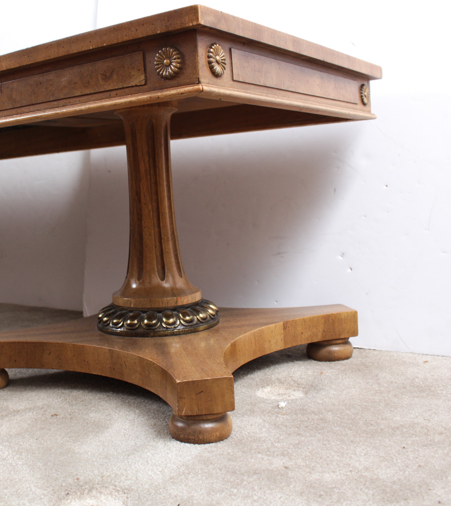 Mid-Century Marble Topped Coffee Table