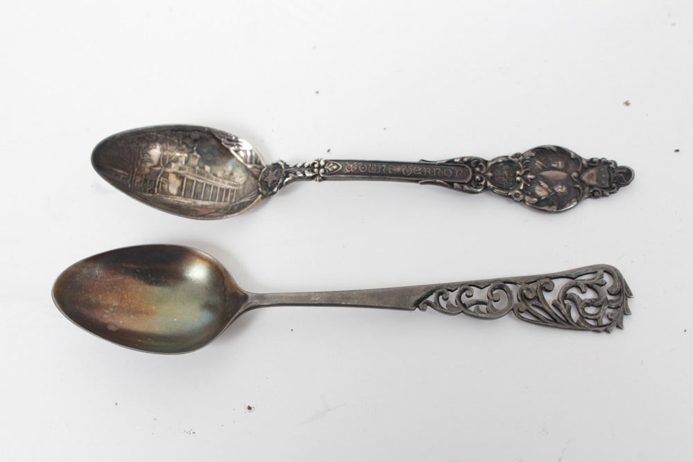 Sterling Silver Assortment Featuring Heirloom Spoons