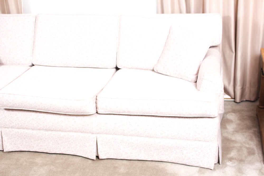 Mid-Century Custom Upholstered Sofa