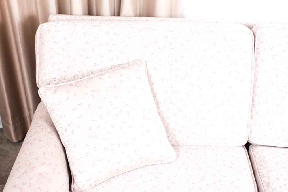 Mid-Century Custom Upholstered Sofa