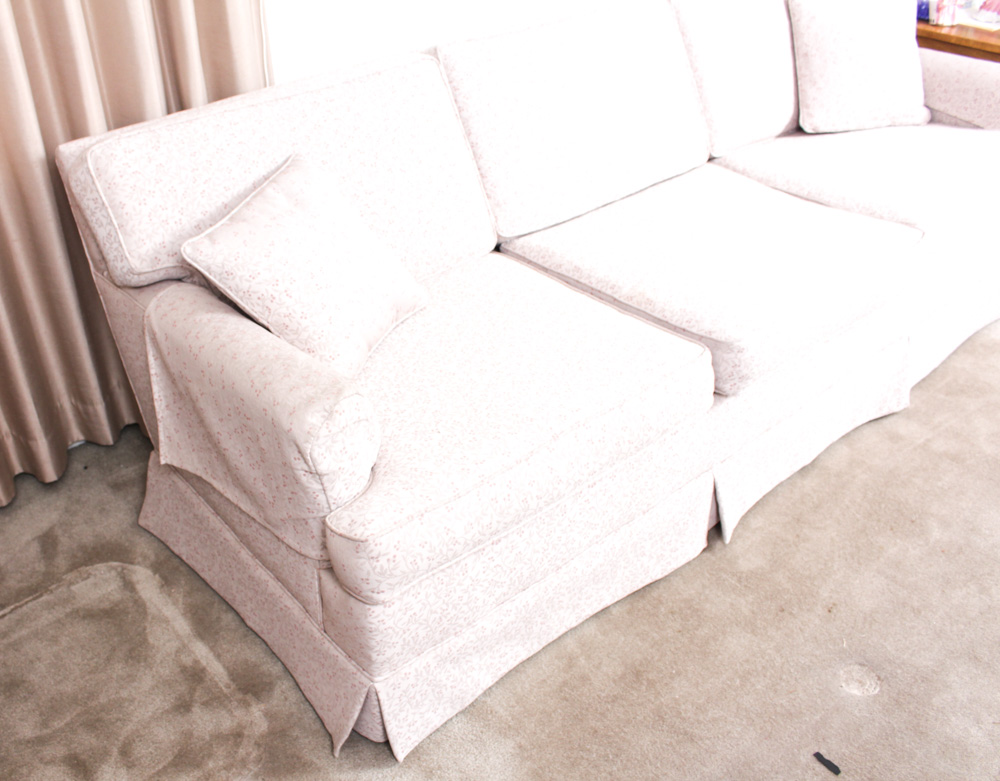 Mid-Century Custom Upholstered Sofa