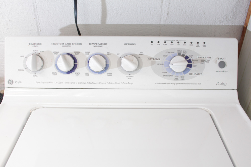 GE Prodigy Washer