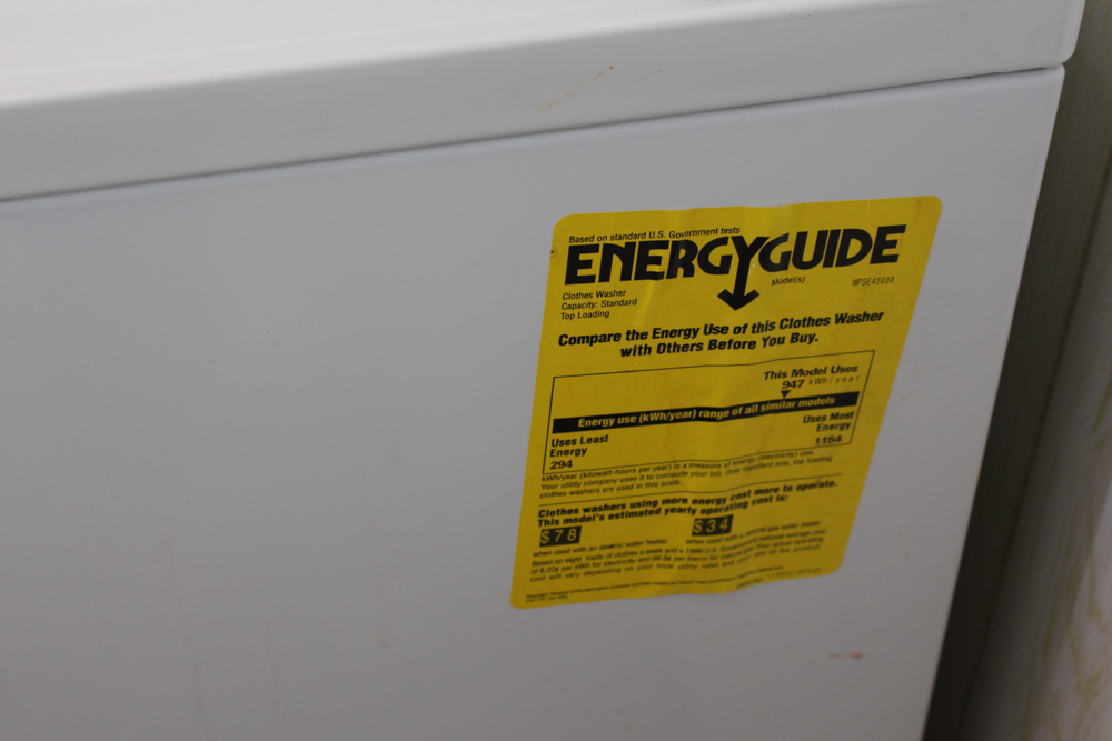 GE Prodigy Washer