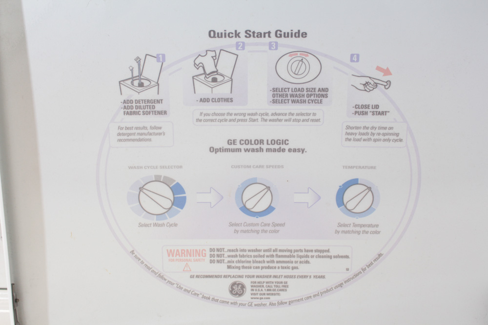 GE Prodigy Washer