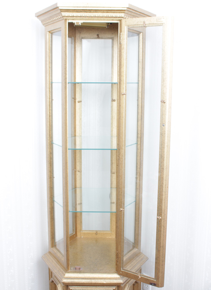 Wooden Curio Cabinet