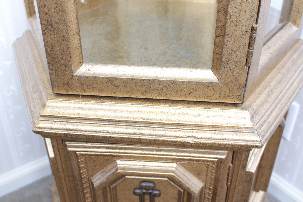 Wooden Curio Cabinet
