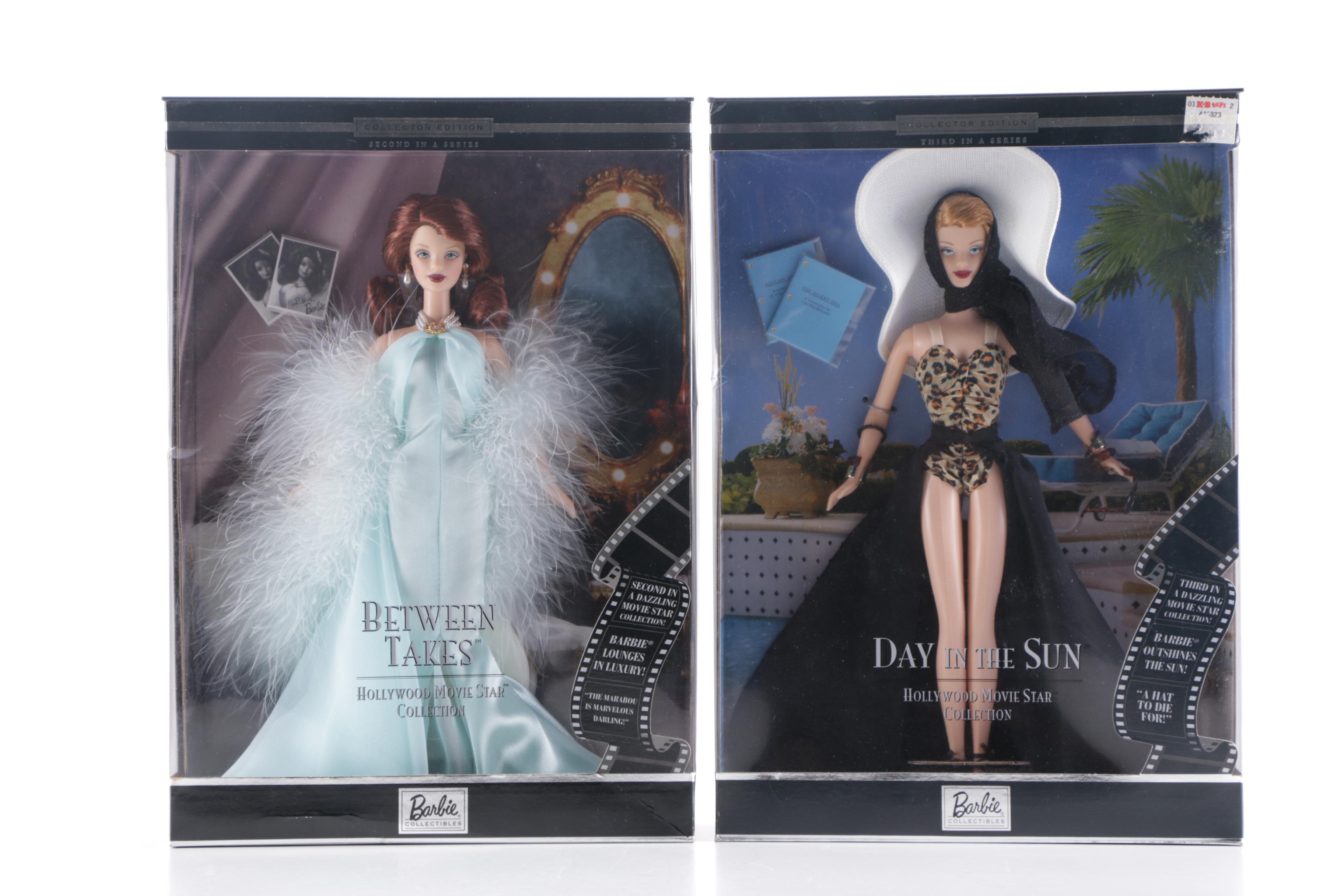 Mattel Hollywood Movie Star Edition Barbie Dolls
