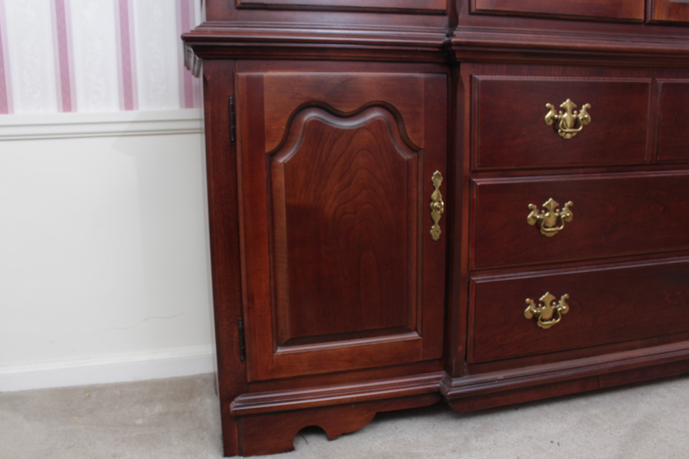 Thomasville Federal Style China Cabinet