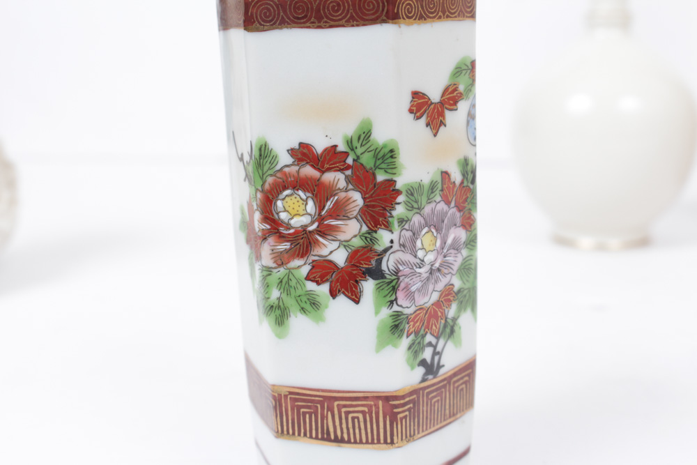 Floral Vases Featuring Belleek and Lenox