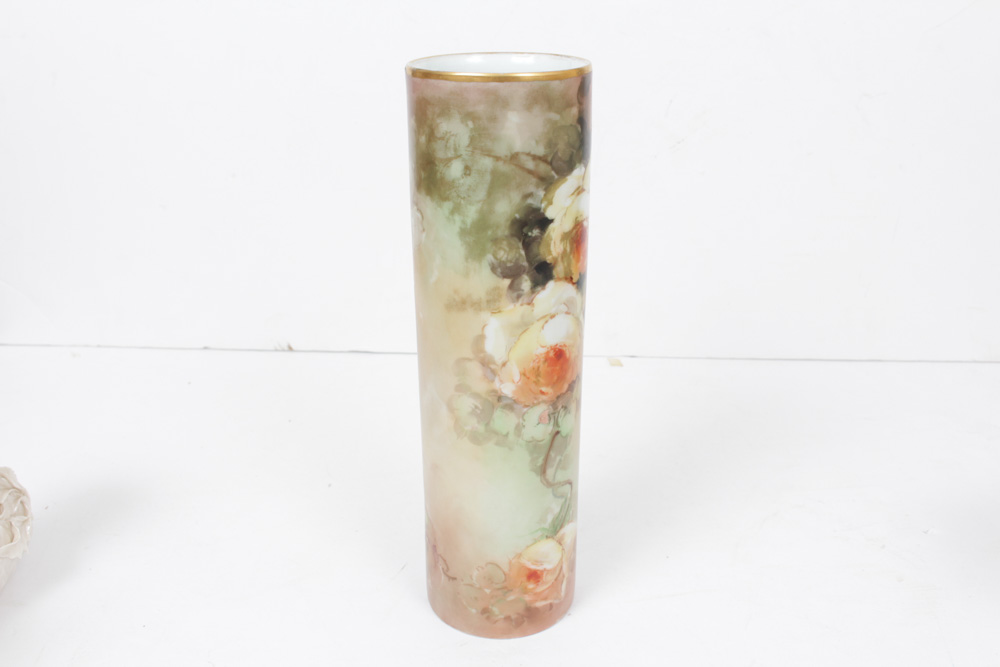 Floral Vases Featuring Belleek and Lenox